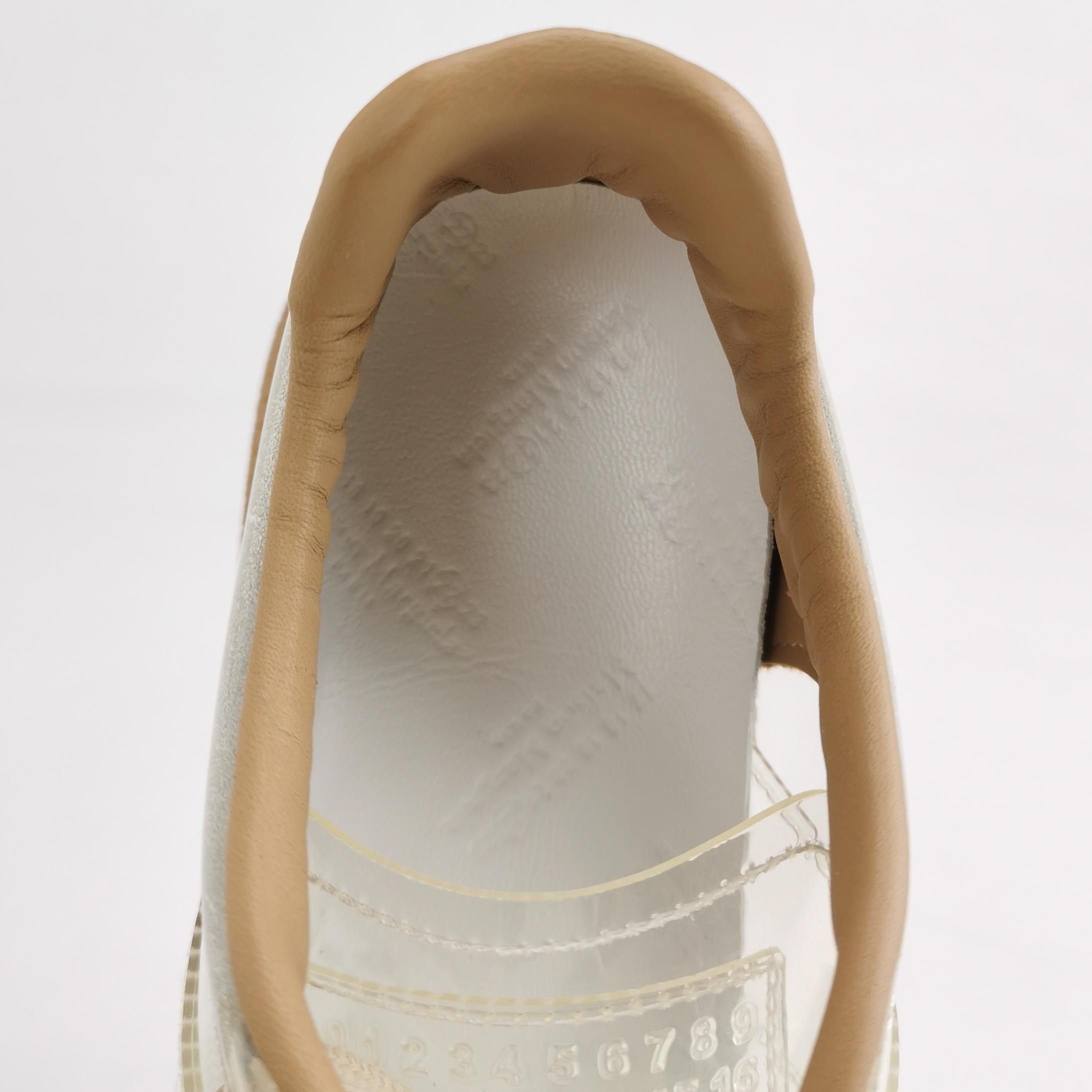 Maison Margiela Maison Margiela Transparent GAT Low-Top Sneakers Size 38 Size US 8 / IT 38 - 7 Thumbnail