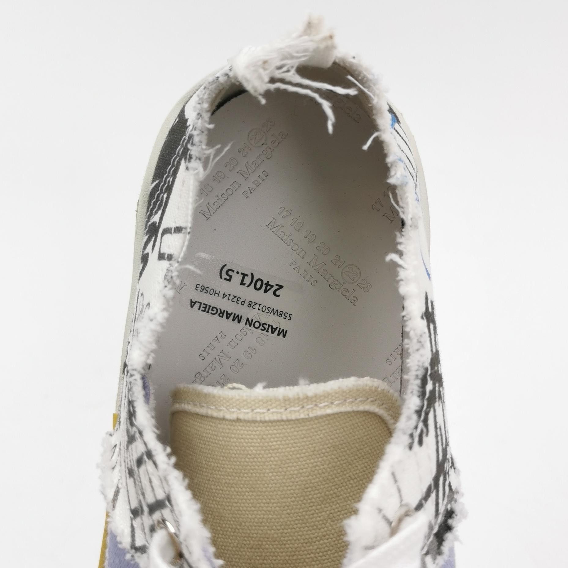 Maison Margiela Maison Margiela Graffiti Low-Top Sneakers Size 6 Size US 5.5 / EU 38 - 7 Thumbnail
