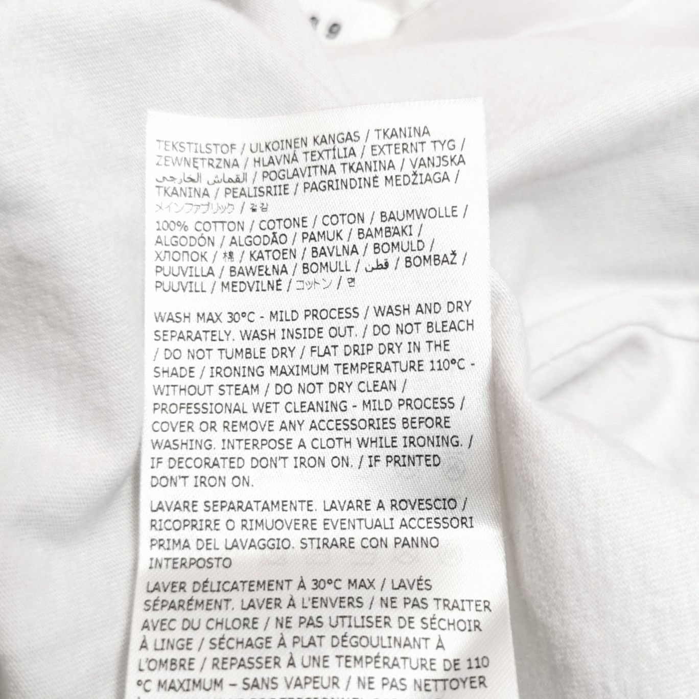 Maison Margiela Maison Margiela Organic Cotton T-Shirt Size XXS Size US XXS / EU 40 - 7 Thumbnail