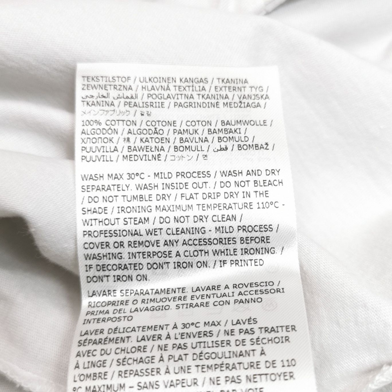 Maison Margiela Maison Margiela Organic Cotton T-Shirt Size XS Size US XS / EU 42 / 0 - 7 Thumbnail