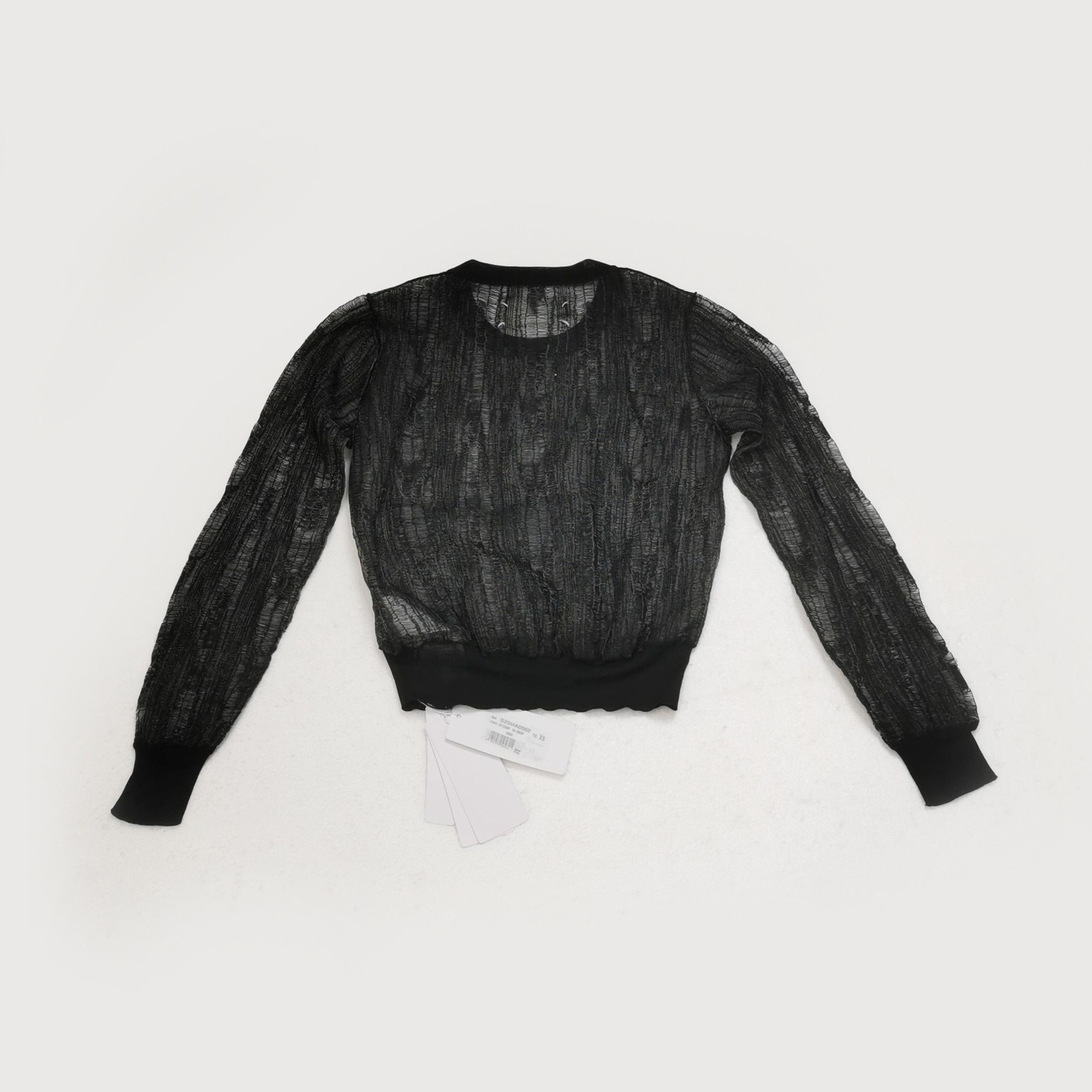 Maison Margiela Maison Margiela Transparent Knit Sweater XS Size XS / US 0-2 / IT 36-38 - 2 Thumbnail