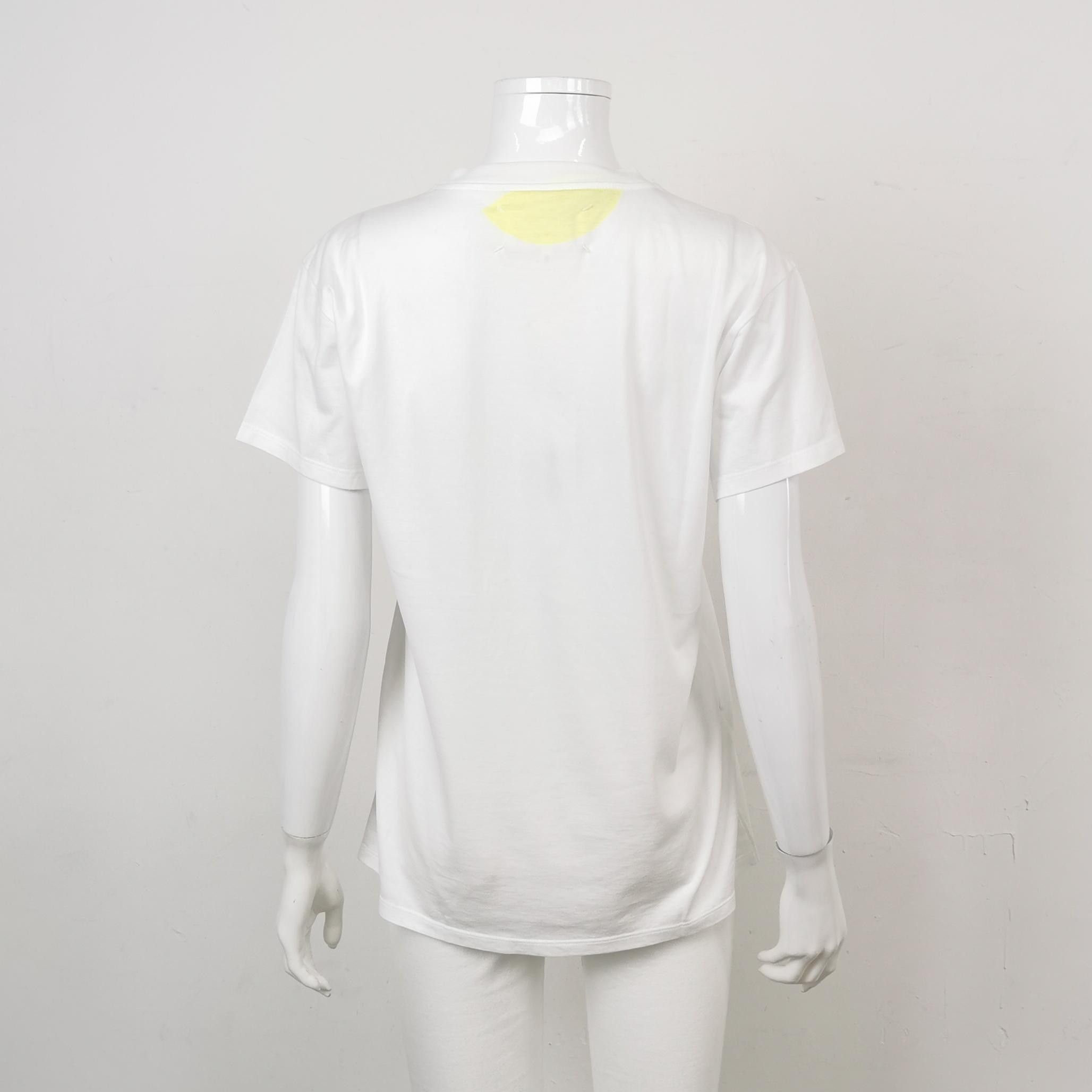 Maison Margiela Maison Margiela Yellow Patch T-Shirt Size S Size S / US 4 / IT 40 - 2 Thumbnail
