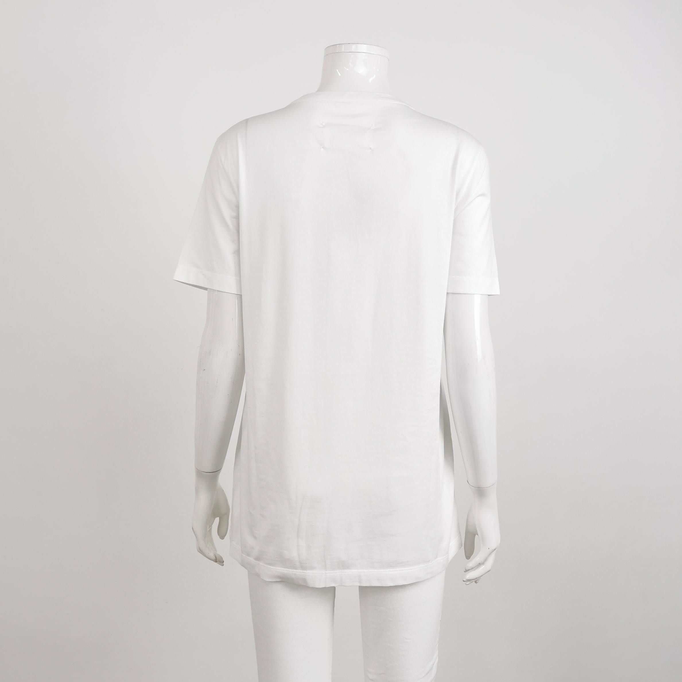 Maison Margiela Maison Margiela Graphic T-Shirt Size XS Size XS / US 0-2 / IT 36-38 - 2 Thumbnail
