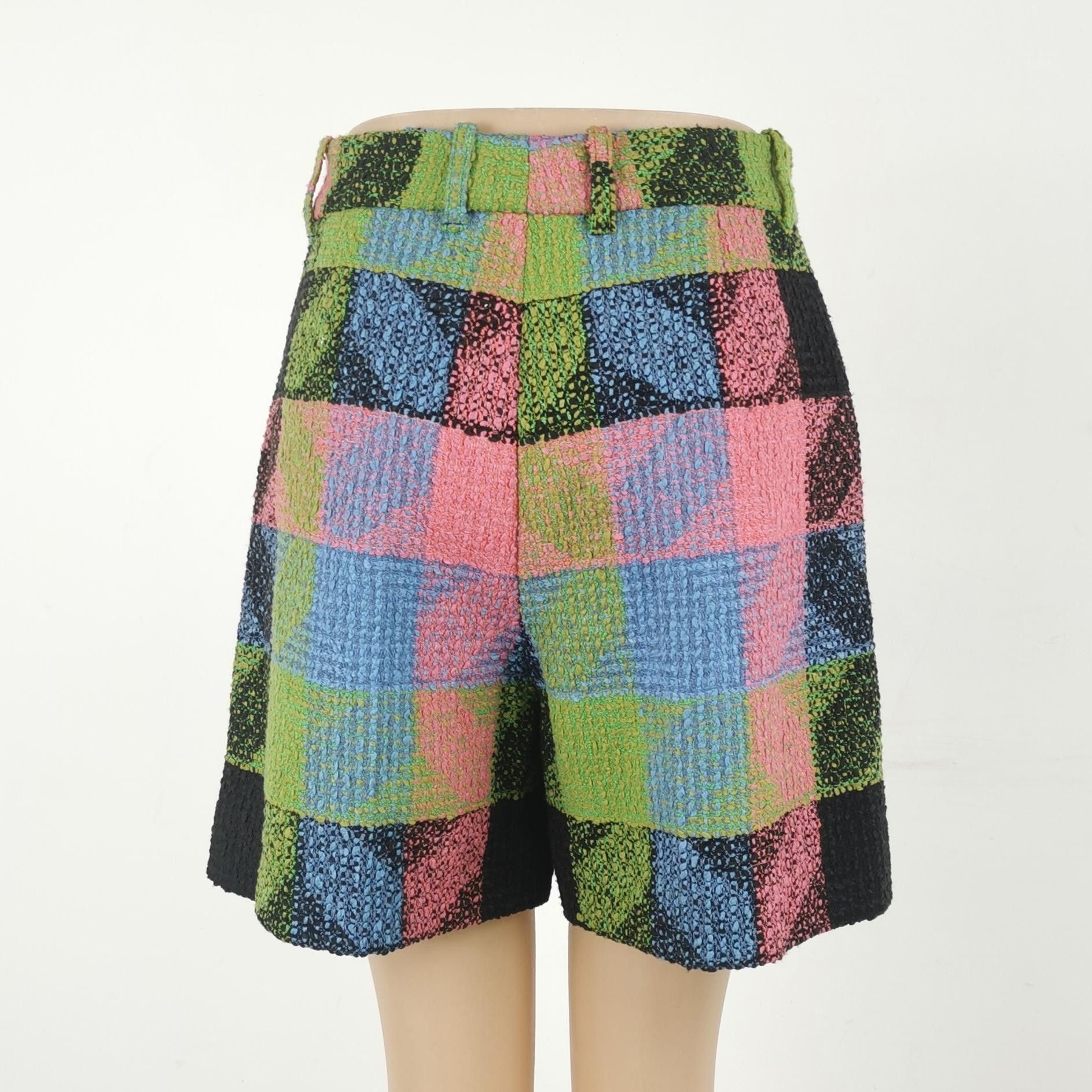 Gucci Gucci Plaid Tweed Shorts Size 36 Size 25" / US 0 / IT 36 - 3 Thumbnail