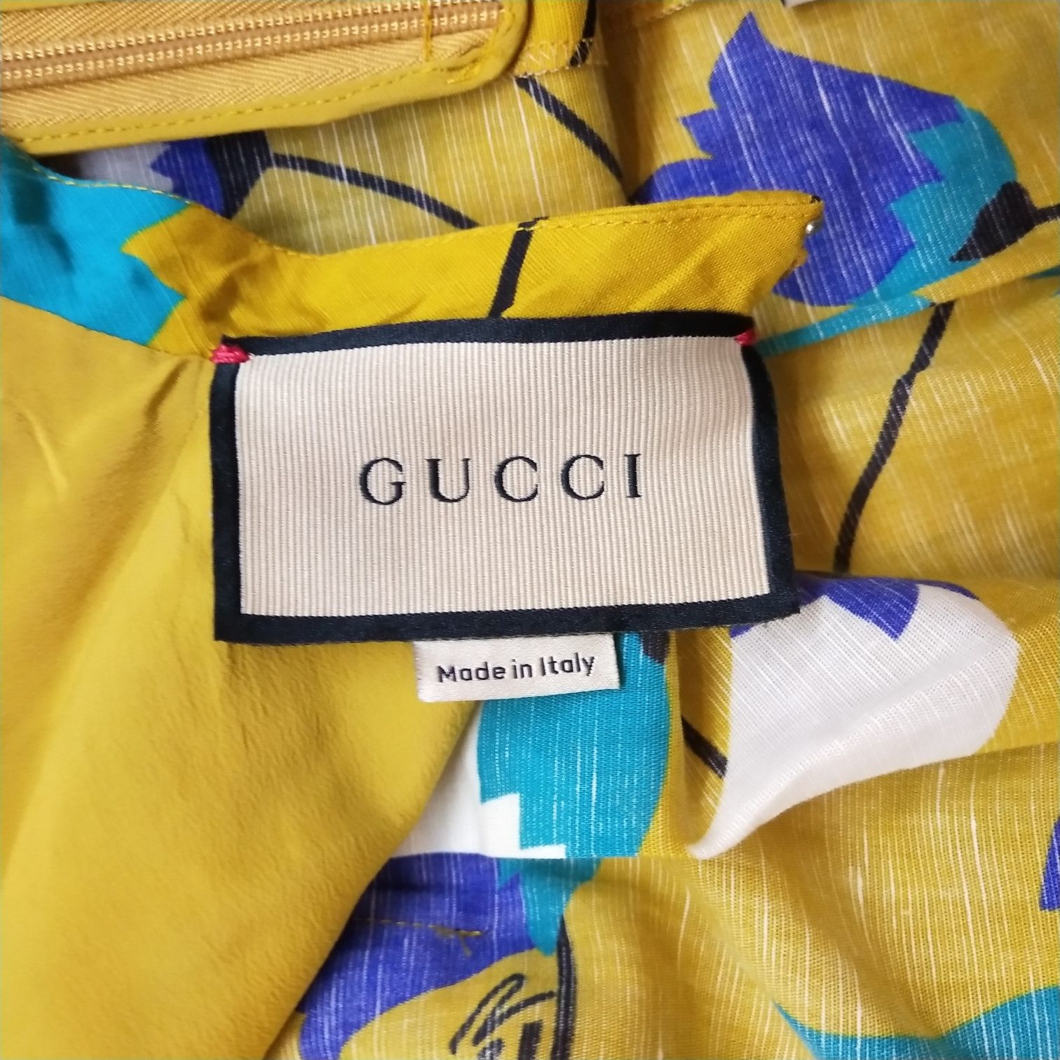 Gucci Gucci Floral Print Belted Midi Dress Size 36 Size XS / US 0-2 / IT 36-38 - 4 Thumbnail