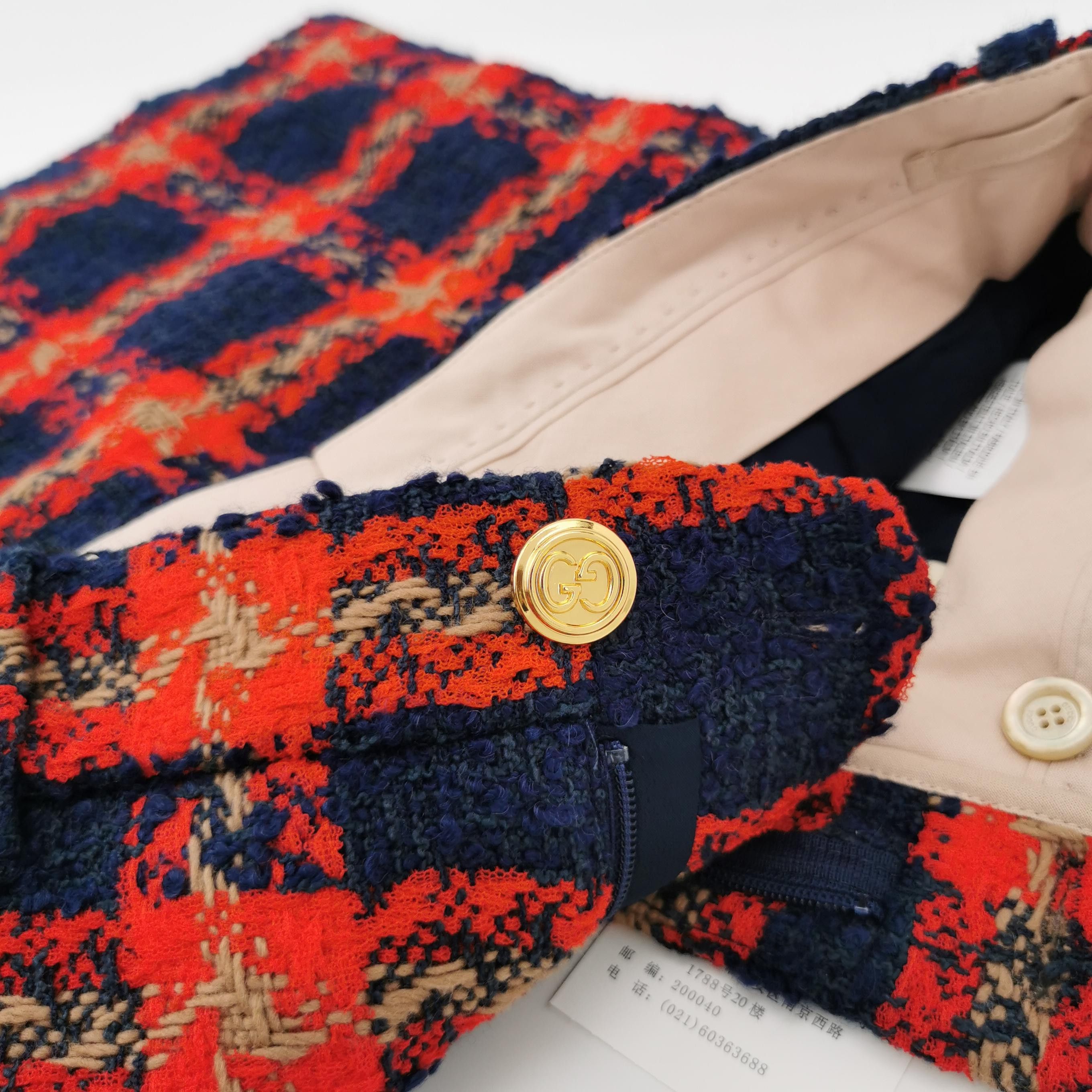 Gucci Gucci Plaid Tweed Shorts Size 38 Size 26" / US 2 / IT 38 - 4 Thumbnail