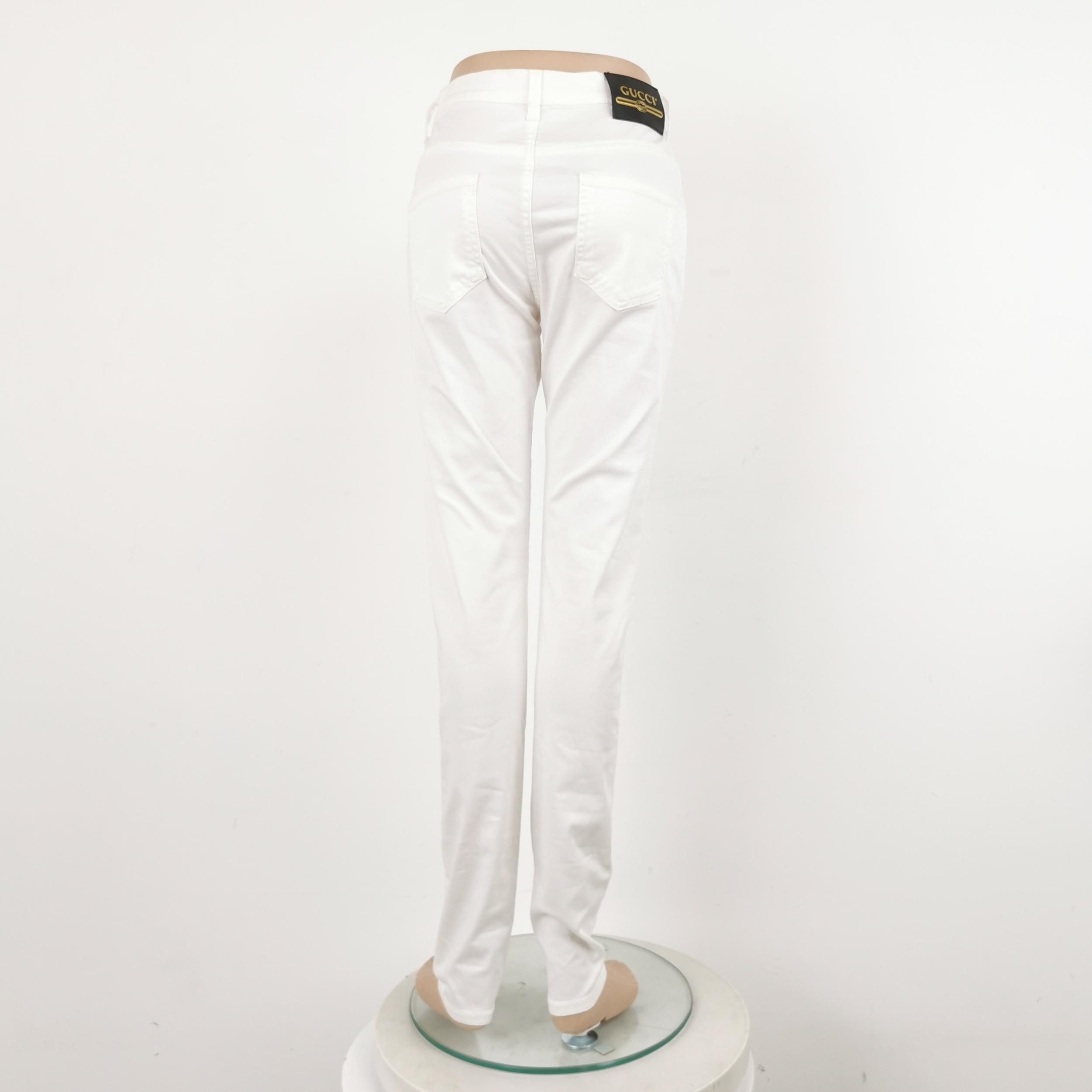 Gucci Gucci Logo Cotton Casual Pants Size 27 Size US 27 - 3 Thumbnail