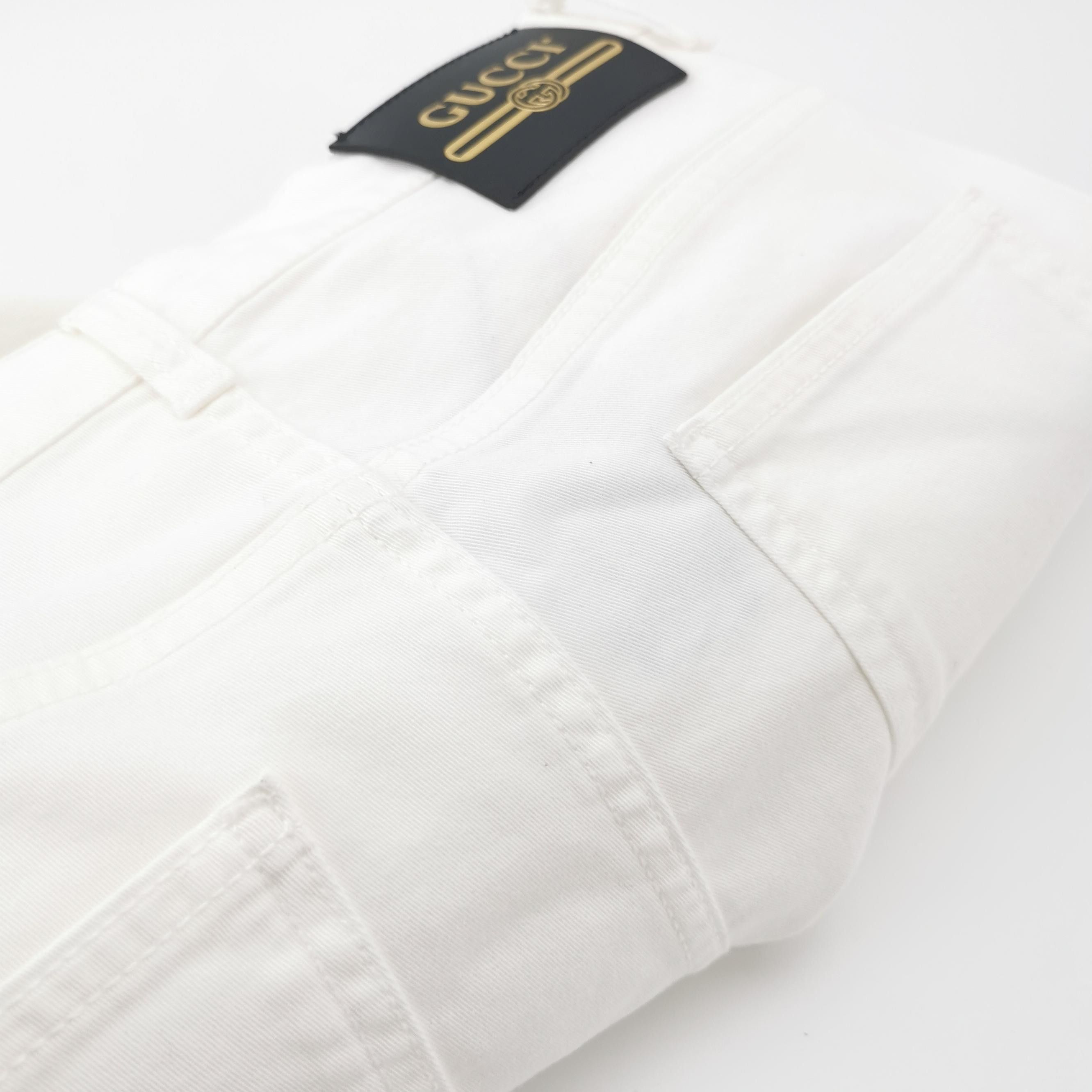 Gucci Gucci Logo Cotton Casual Pants Size 27 Size US 27 - 5 Thumbnail