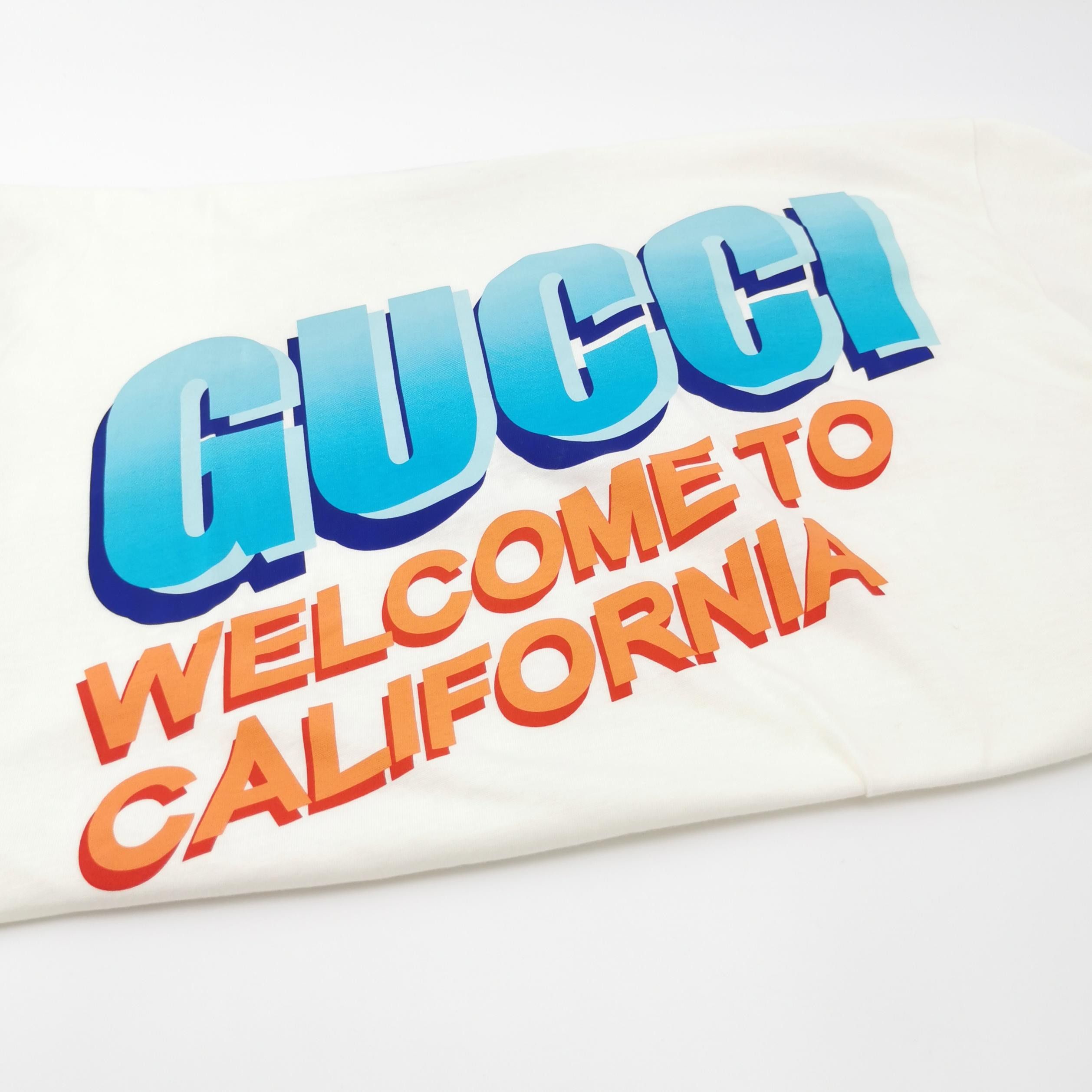 Gucci Gucci Welcome to California Print T-Shirt Size S Size US S / EU 44-46 / 1 - 4 Thumbnail