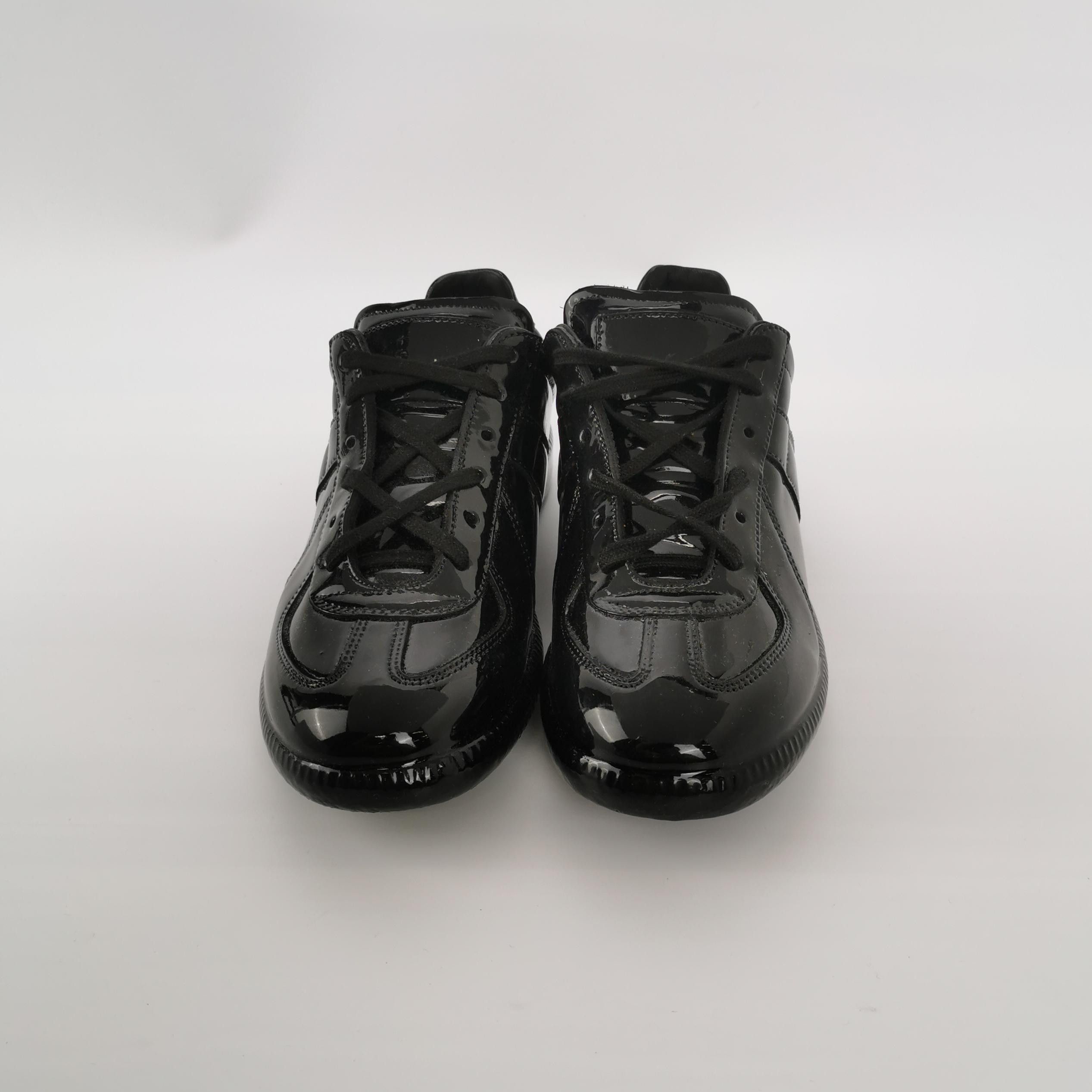 Maison Margiela Maison Margiela Patent Replica Low-Top Sneakers Size 38 Size US 8 / IT 38 - 3 Thumbnail