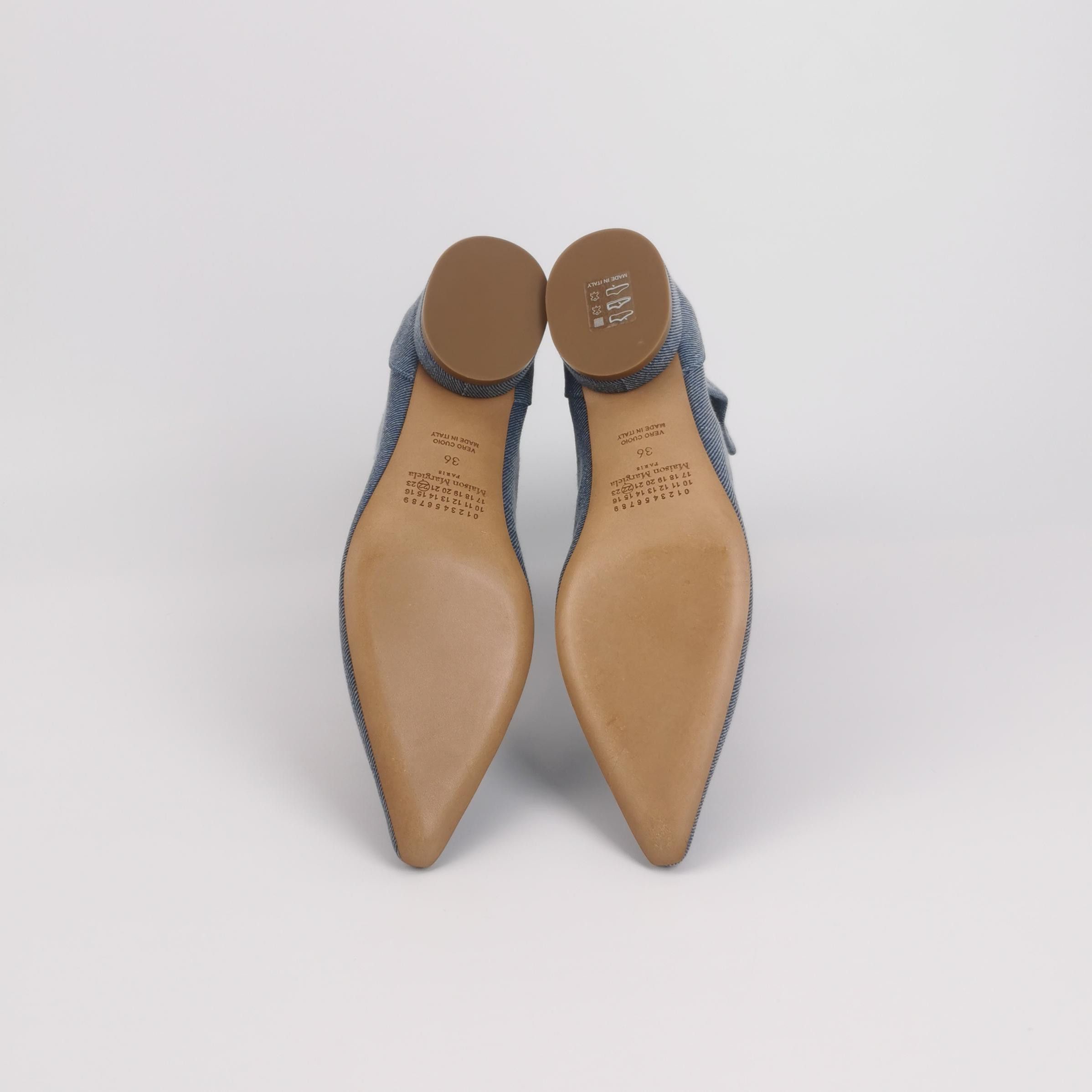 Maison Margiela Maison Margiela Denim Pointed Boots Size 36 Size US 6 / IT 36 - 5 Thumbnail