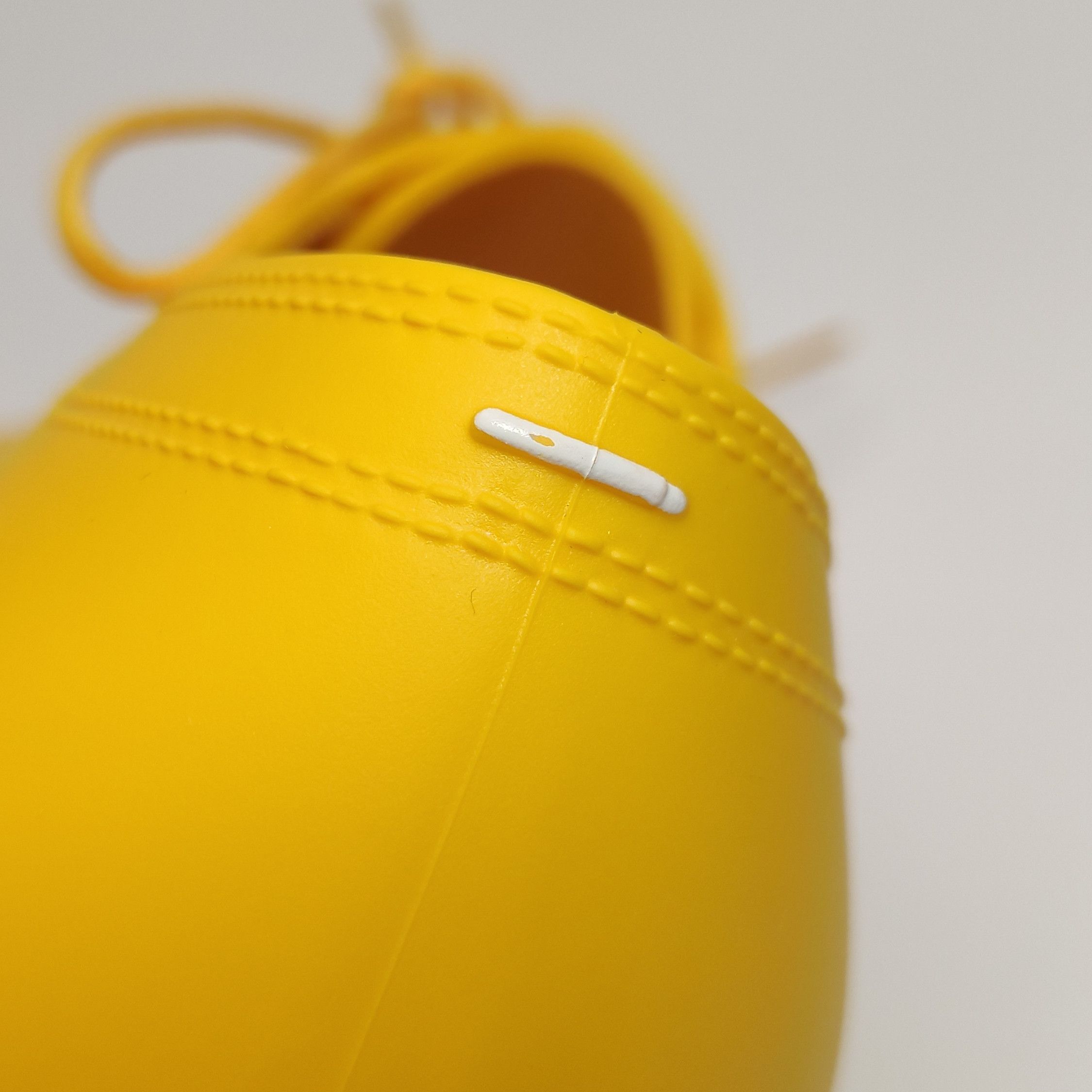 Maison Margiela Maison Margiela Yellow Tabi Lace-Up Flats Size 37 Size US 7 / IT 37 - 8 Thumbnail