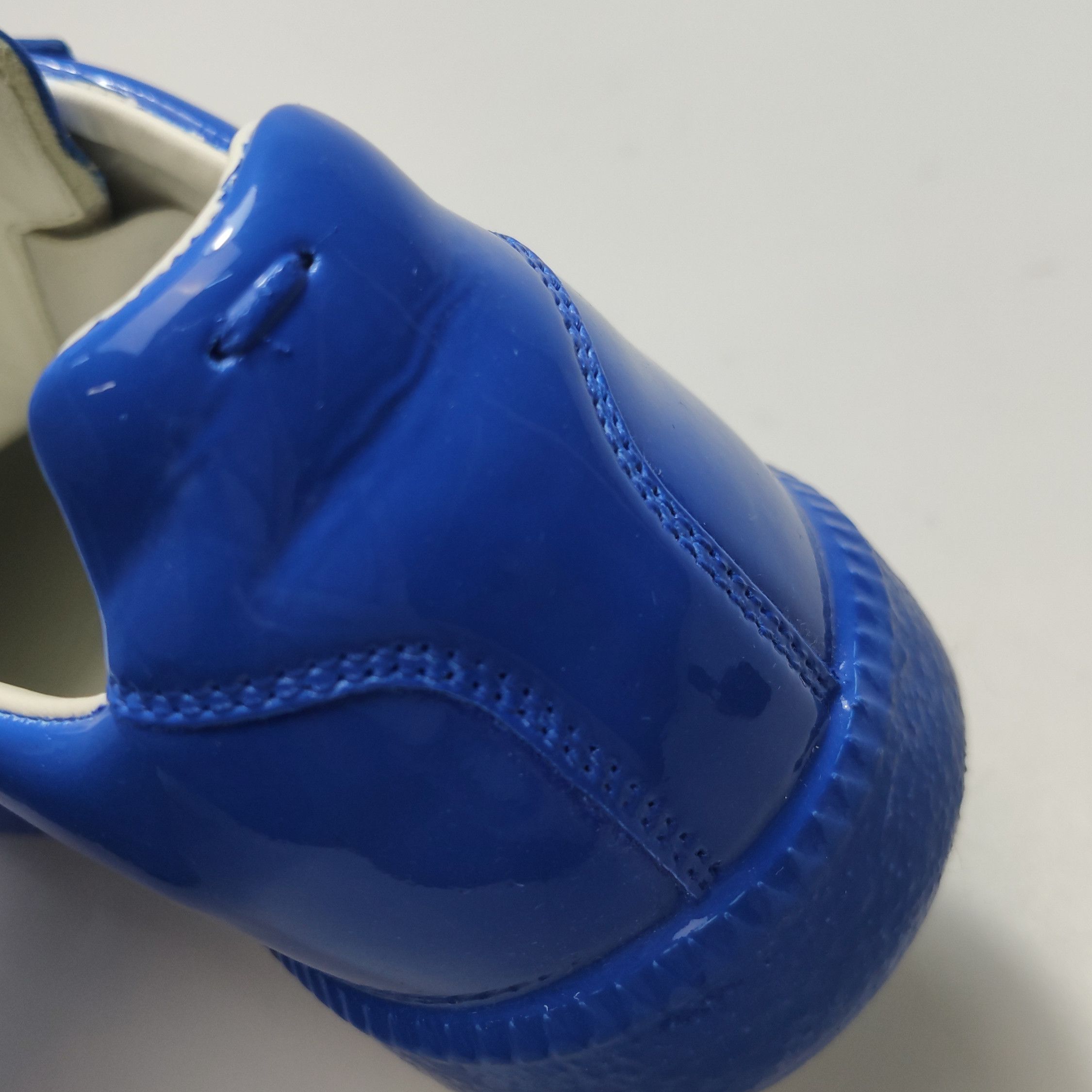 Maison Margiela Maison Margiela Blue Patent Replica Sneakers Size 36 Size US 6 / IT 36 - 12 Thumbnail