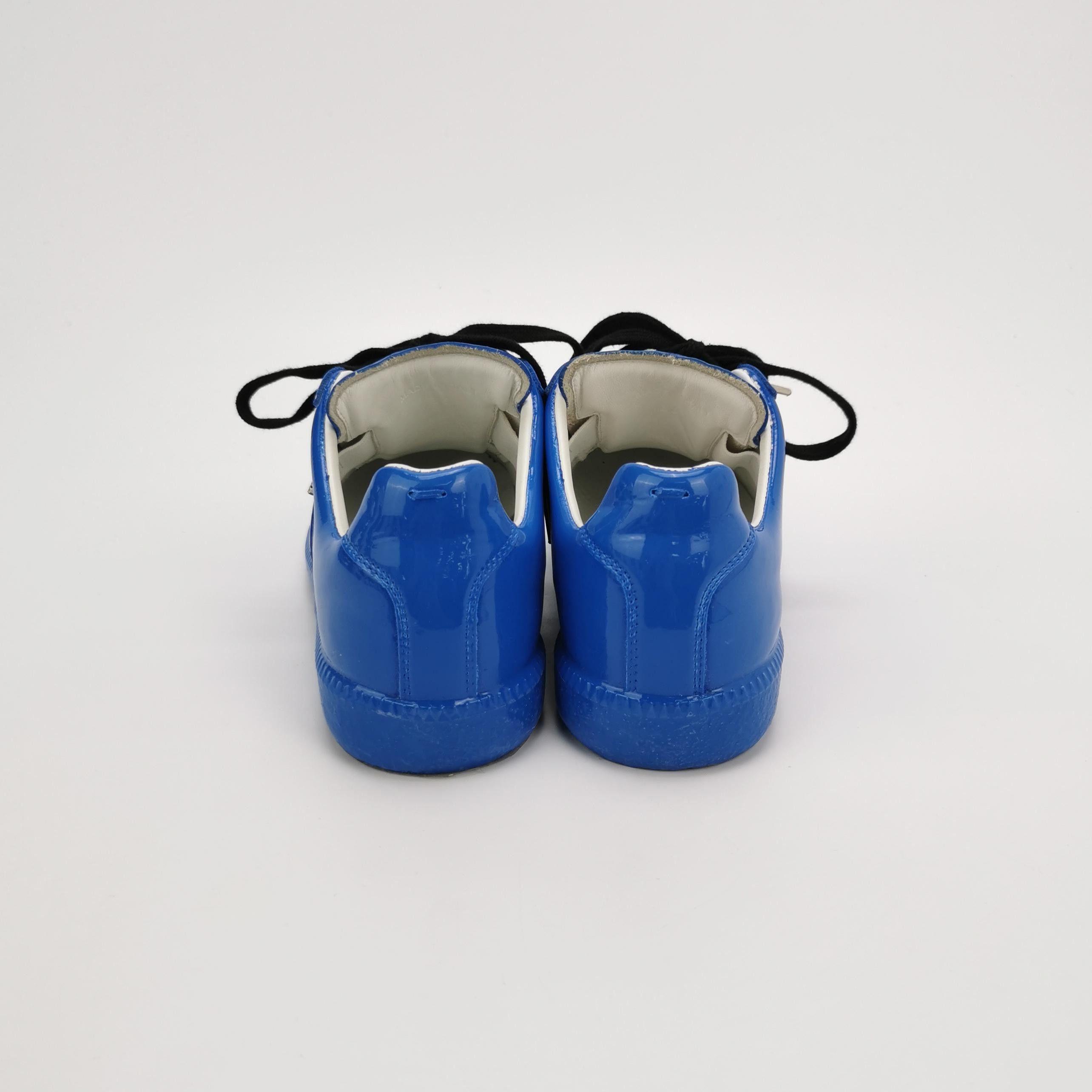 Maison Margiela Maison Margiela Blue Patent Replica Sneakers Size 36 Size US 6 / IT 36 - 4 Thumbnail