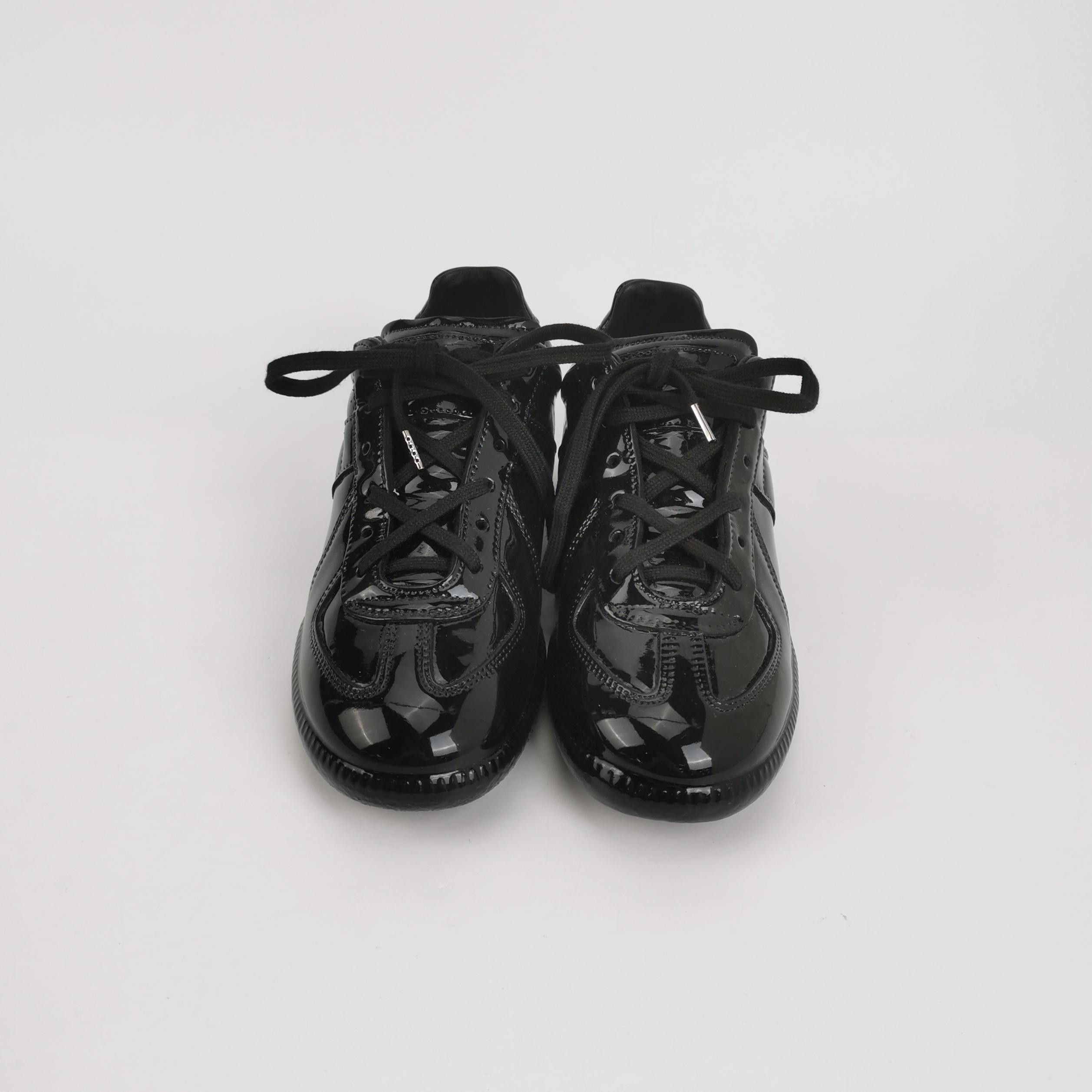 Maison Margiela Maison Margiela Patent Leather Replica Sneakers Size 35 Size US 5 / IT 35 - 3 Thumbnail
