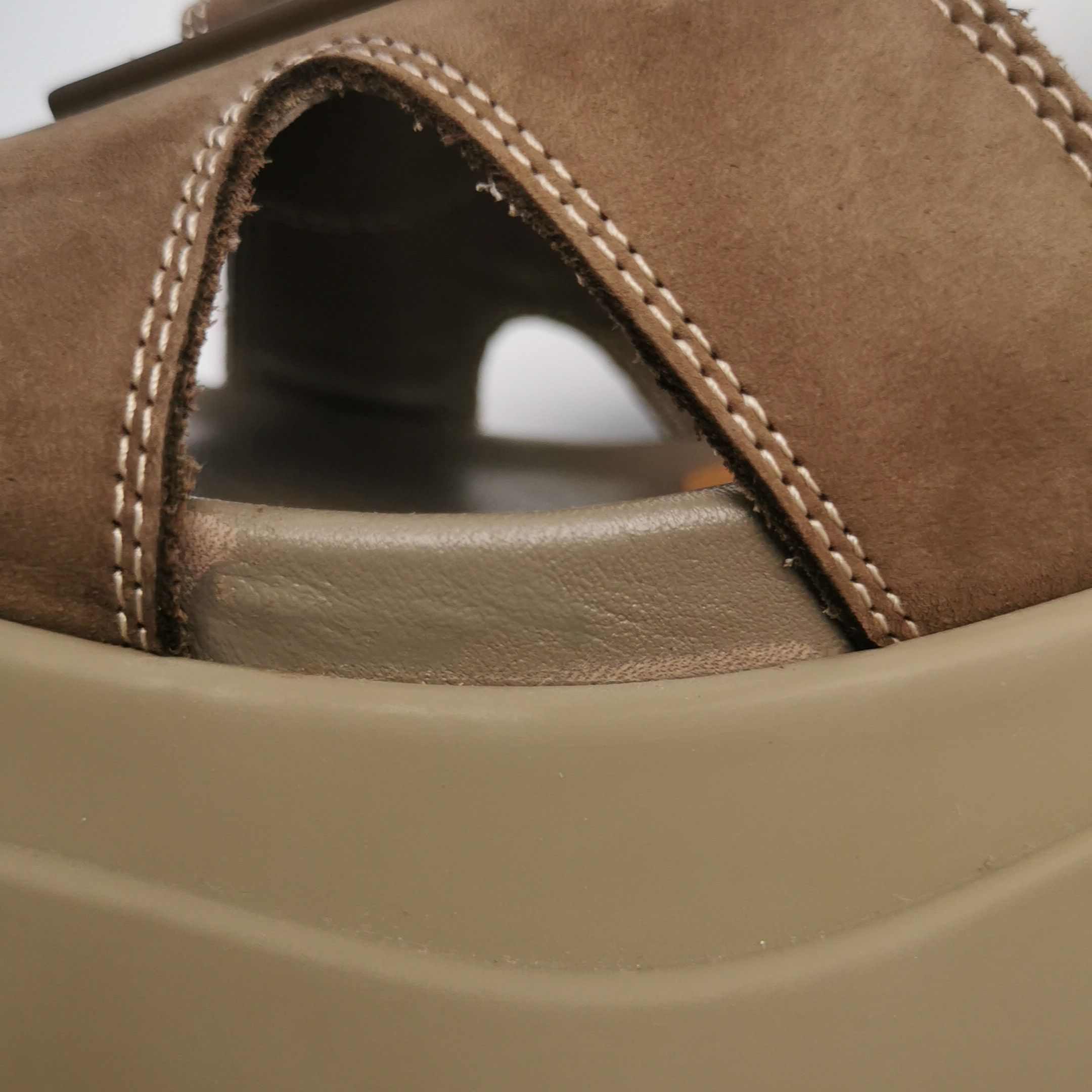 Maison Margiela Maison Margiela Suede Platform Sandals Size 37 Size US 7 / IT 37 - 10 Thumbnail