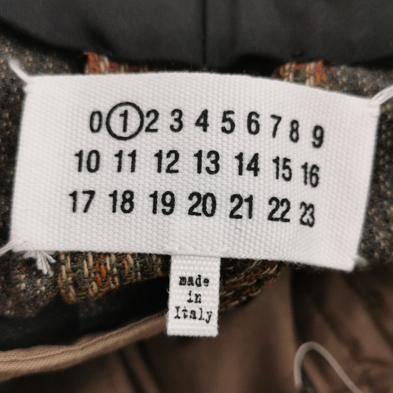 Maison Margiela Maison Margiela Brown Check Pants Size 38 Size 26" / US 2 / IT 38 - 3 Thumbnail