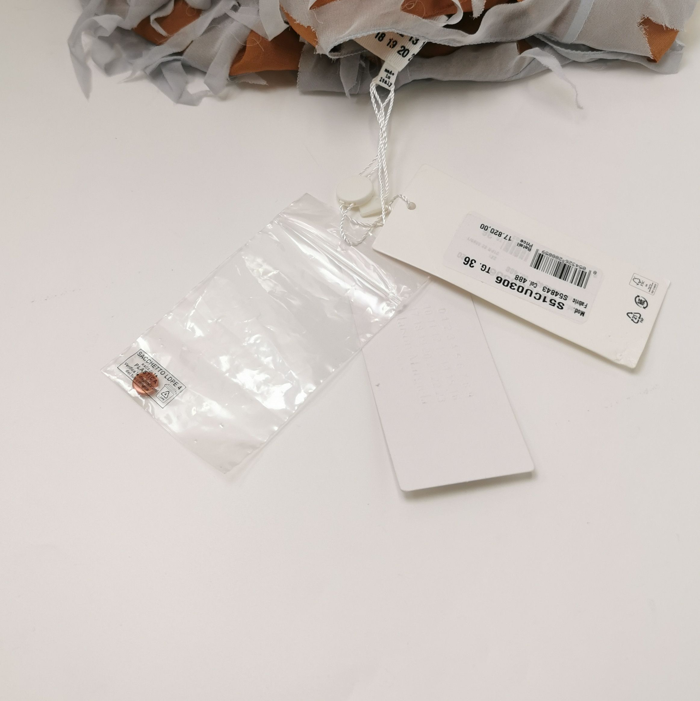 Maison Margiela Maison Margiela Silk Blend Layered Midi Dress Size 36 Size XS / US 0-2 / IT 36-38 - 3 Thumbnail