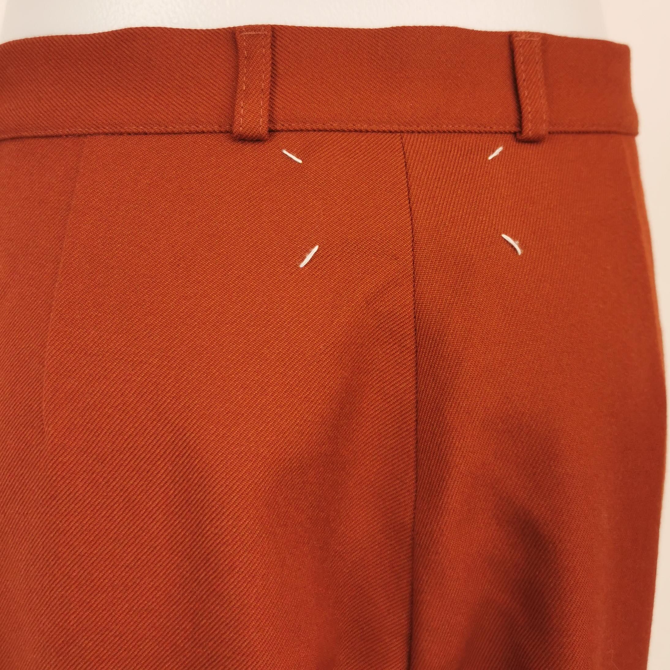 Maison Margiela Maison Margiela Wool Trousers Size 44 Size 30" / US 8 / IT 44 - 3 Thumbnail