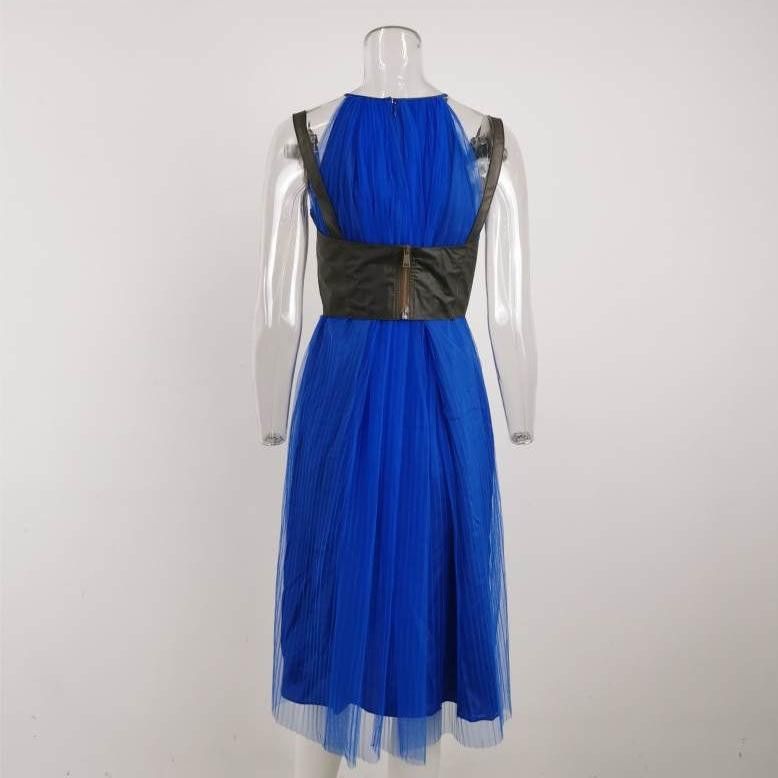 Maison Margiela Maison Margiela Tulle Leather Bustier Dress Size 42 Size M / US 6-8 / IT 42-44 - 2 Thumbnail