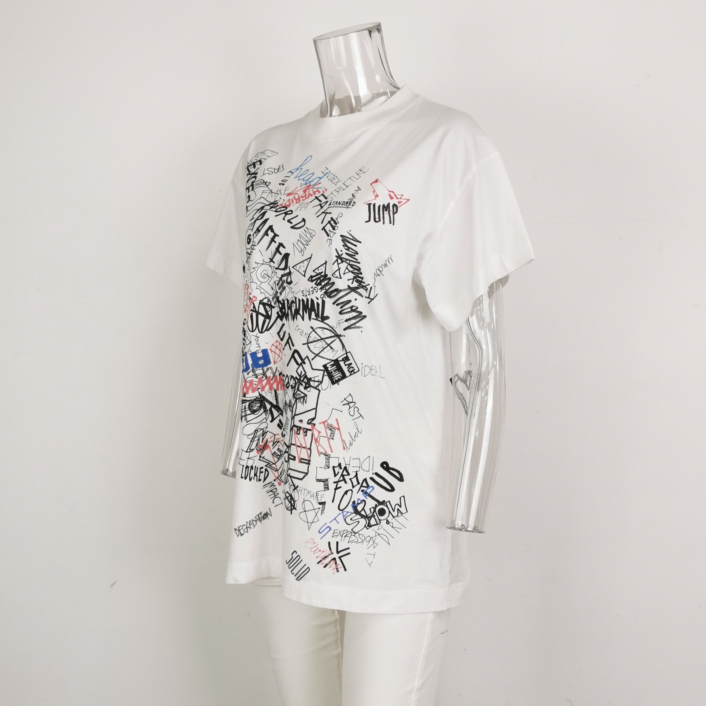 Maison Margiela Maison Margiela Graffiti Print T-Shirt Size XS Size XS / US 0-2 / IT 36-38 - 2 Thumbnail