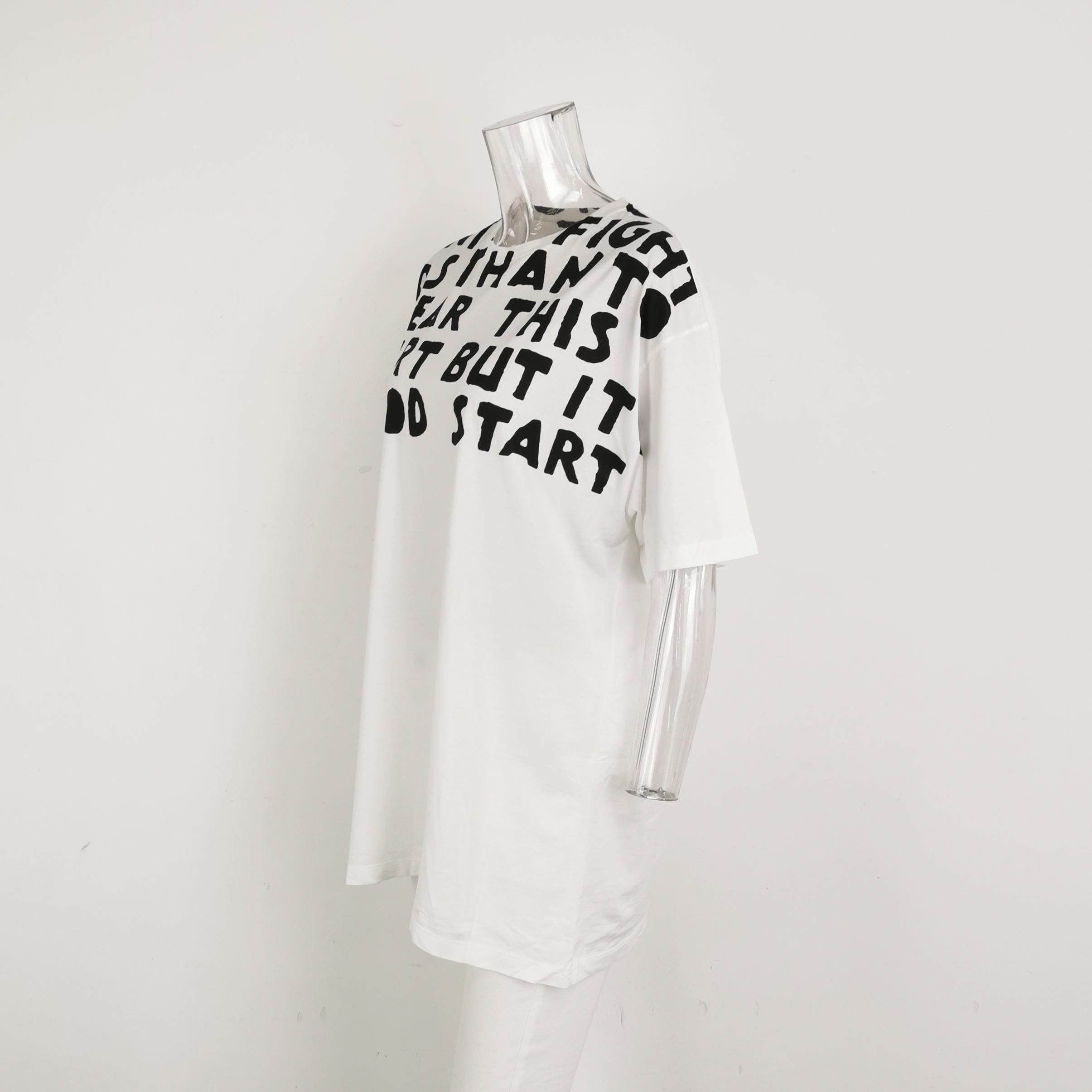 Maison Margiela Maison Margiela Printed Slogan T-Shirt Size S Size S / US 4 / IT 40 - 2 Thumbnail