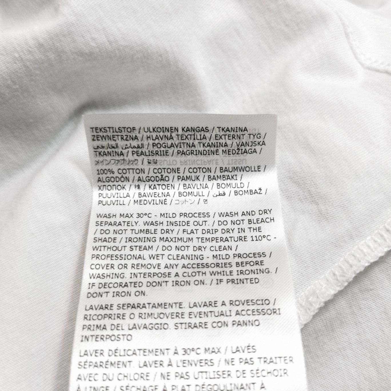 Maison Margiela Maison Margiela Organic Cotton T-Shirt Size S Size US S / EU 44-46 / 1 - 7 Thumbnail