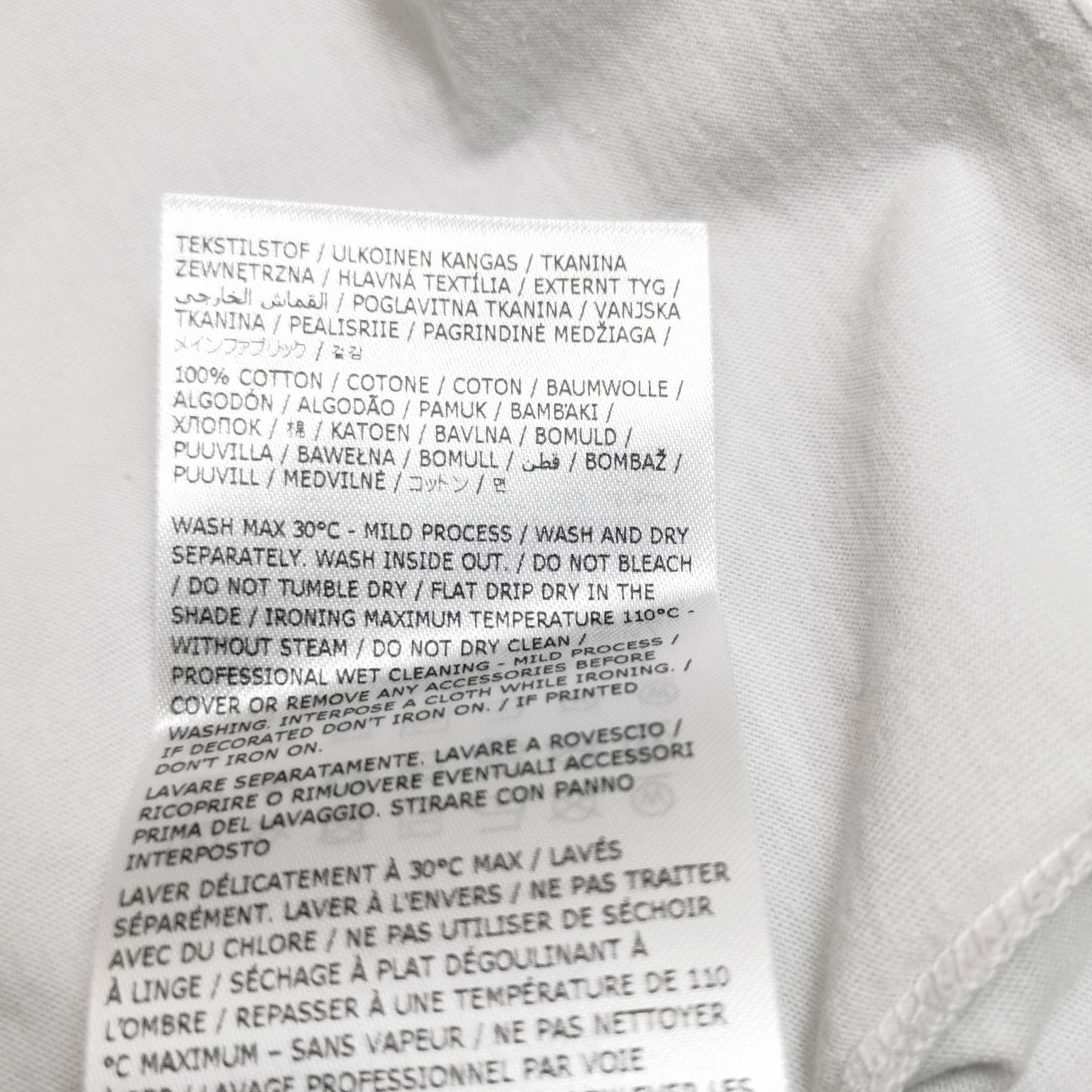 Maison Margiela Maison Margiela Organic Cotton T-Shirt Size S Size US S / EU 44-46 / 1 - 7 Thumbnail