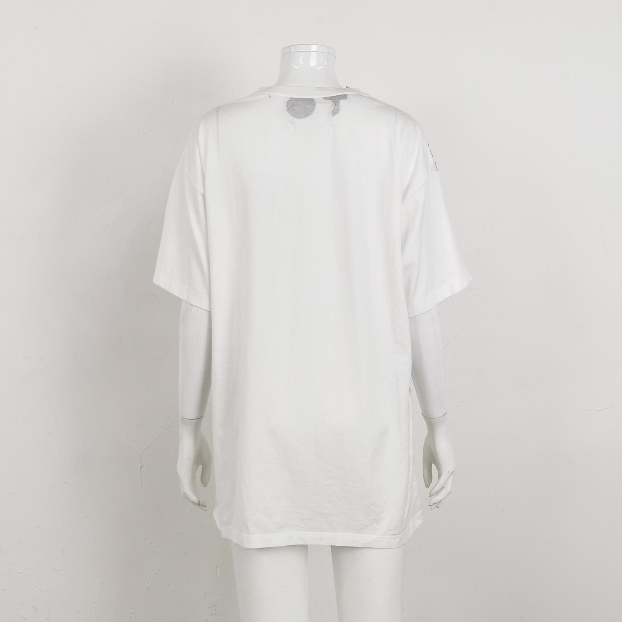Maison Margiela Maison Margiela Letter Logo Short Sleeve T-Shirt Size XS Size XS / US 0-2 / IT 36-38 - 2 Thumbnail