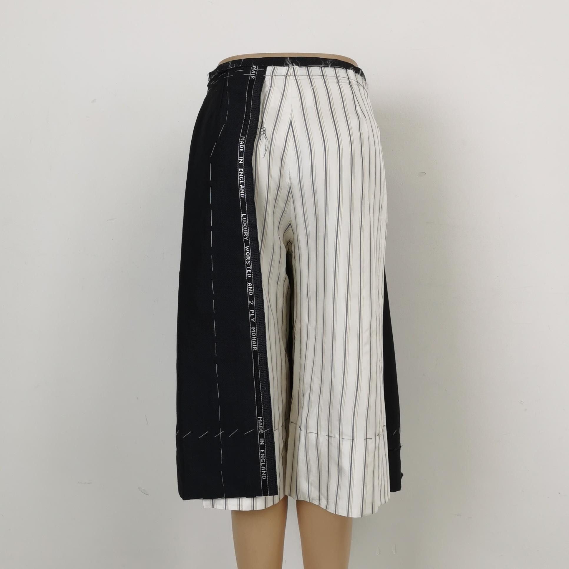 Maison Margiela Maison Margiela Wool Mohair Striped Wrap Skirt Size 36 Size 25" / US 0 / IT 36 - 2 Thumbnail