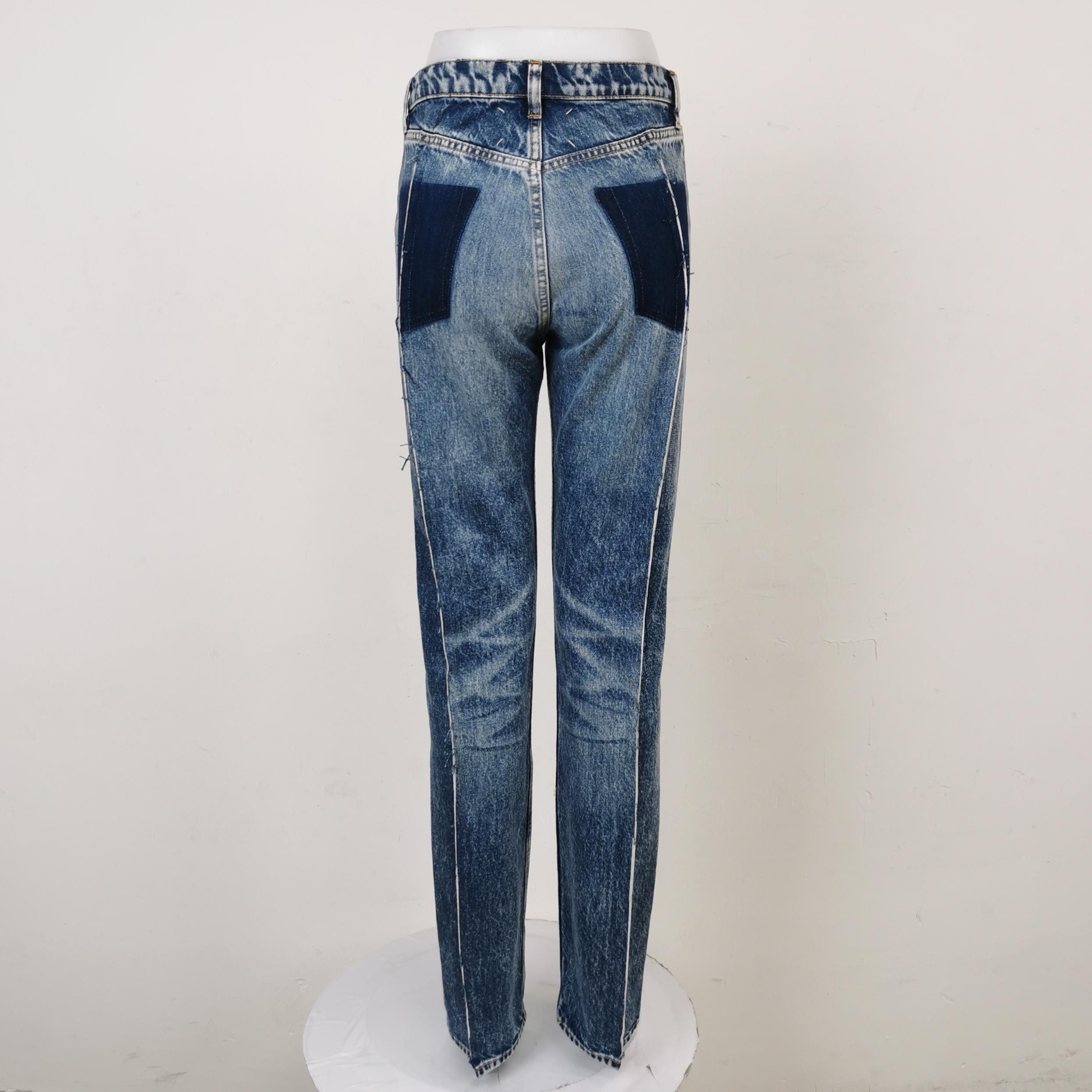 Maison Margiela Maison Margiela Contrast Panel Jeans Size 36 Size 25" / US 0 / IT 36 - 2 Thumbnail