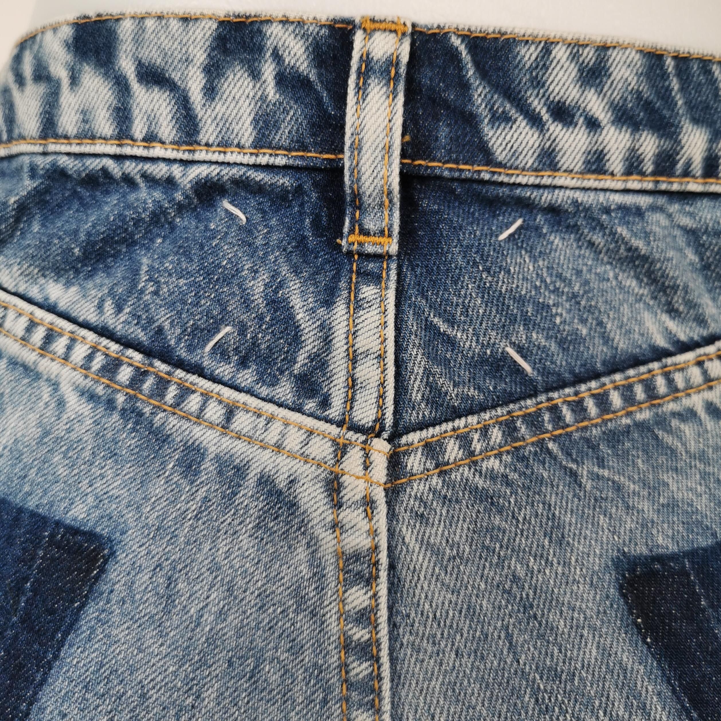 Maison Margiela Maison Margiela Contrast Panel Jeans Size 36 Size 25" / US 0 / IT 36 - 3 Thumbnail