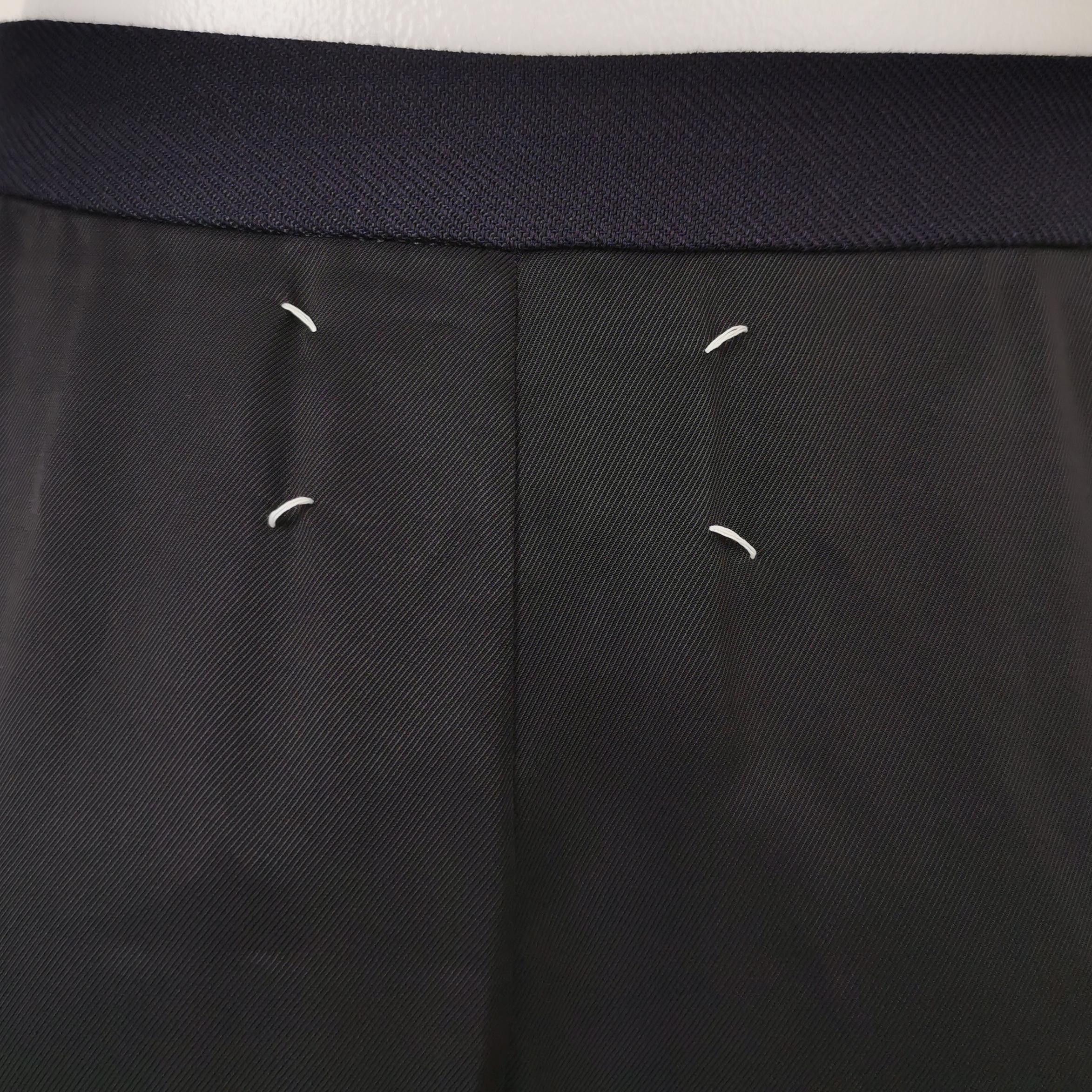 Maison Margiela Maison Margiela Wool Blend Pleated Skirt Size 38 Size 26" / US 2 / IT 38 - 3 Thumbnail