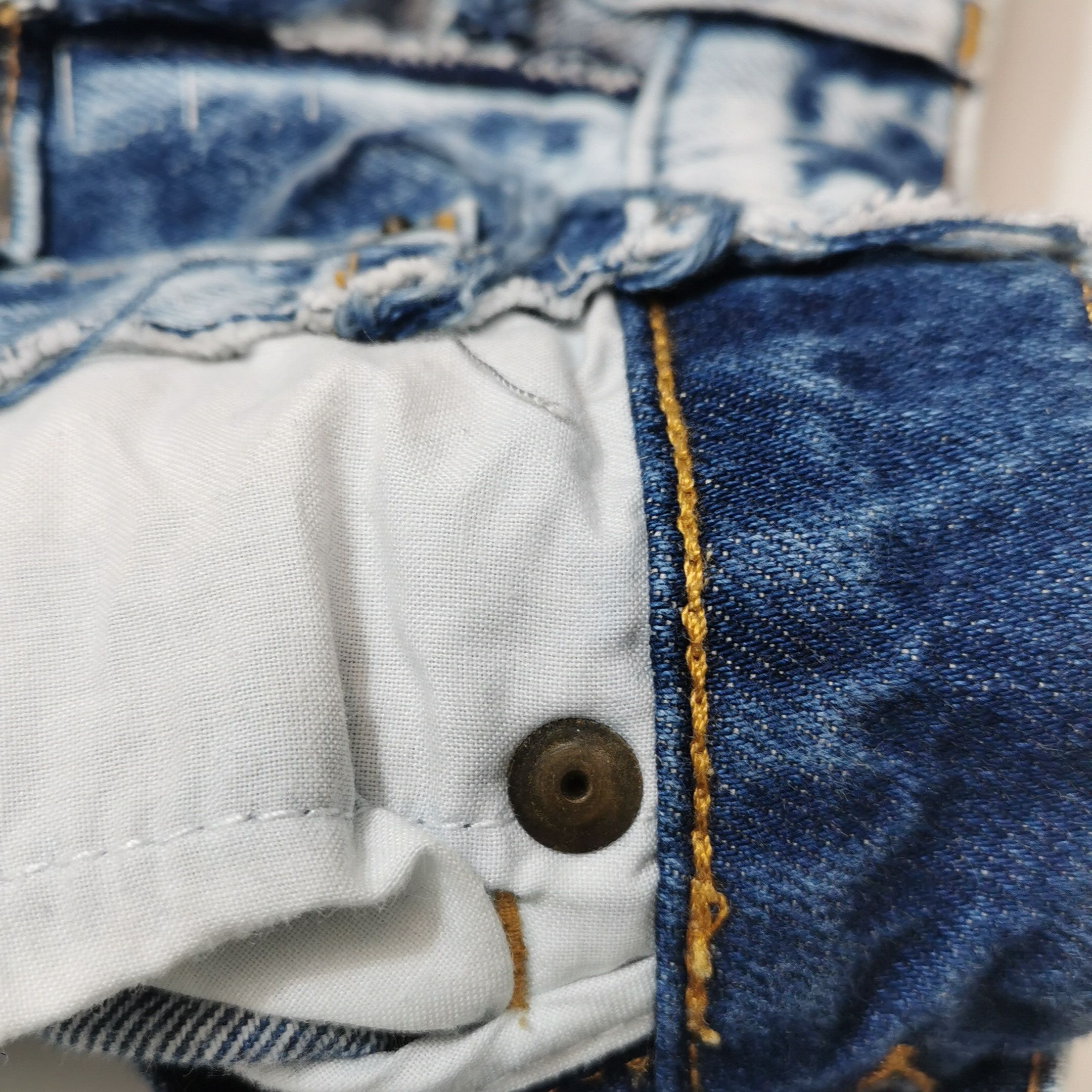 Maison Margiela Maison Margiela Frayed Wash Jeans Size 36 Size 25" / US 0 / IT 36 - 8 Thumbnail