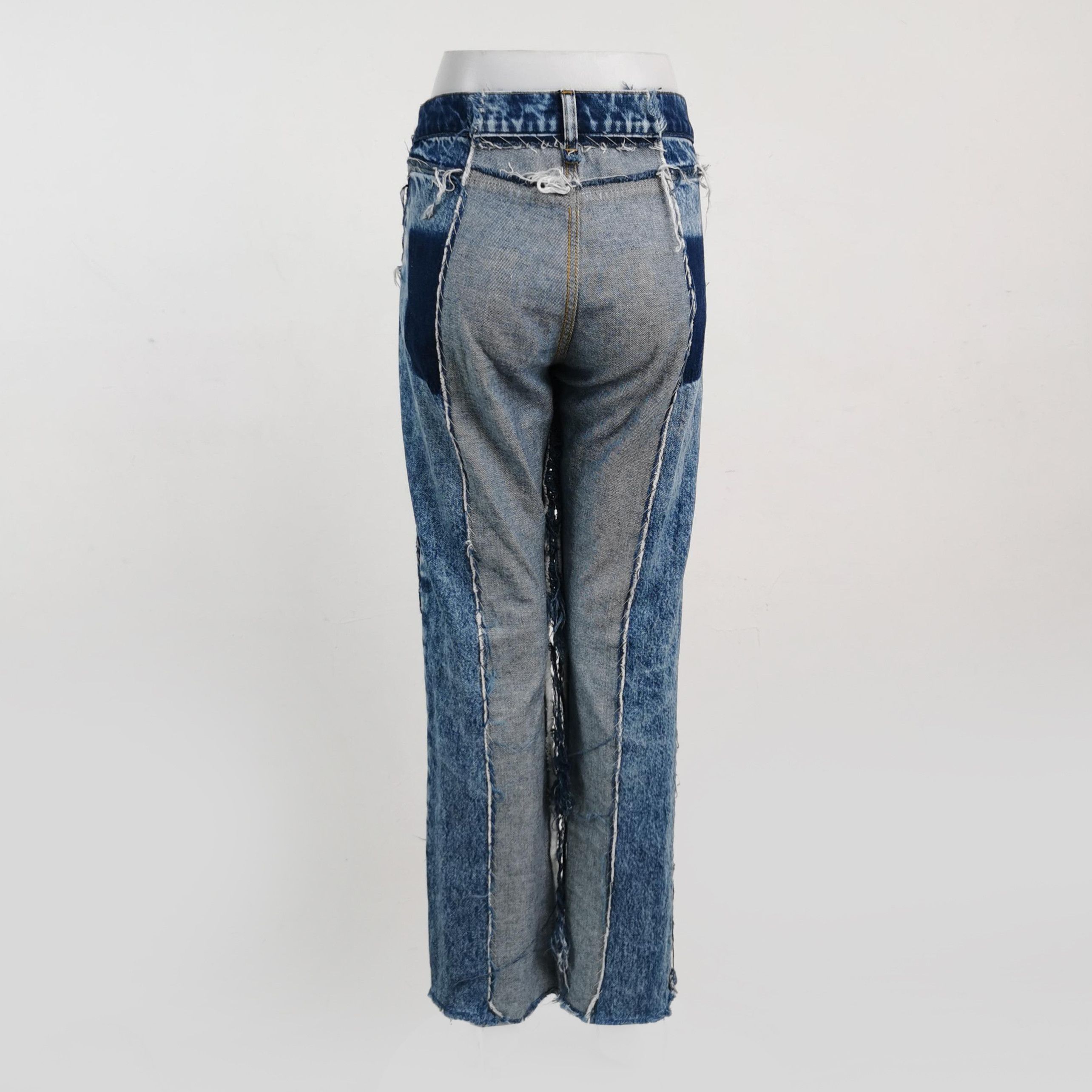 Maison Margiela Maison Margiela Frayed Wash Jeans Size 36 Size 25" / US 0 / IT 36 - 2 Thumbnail