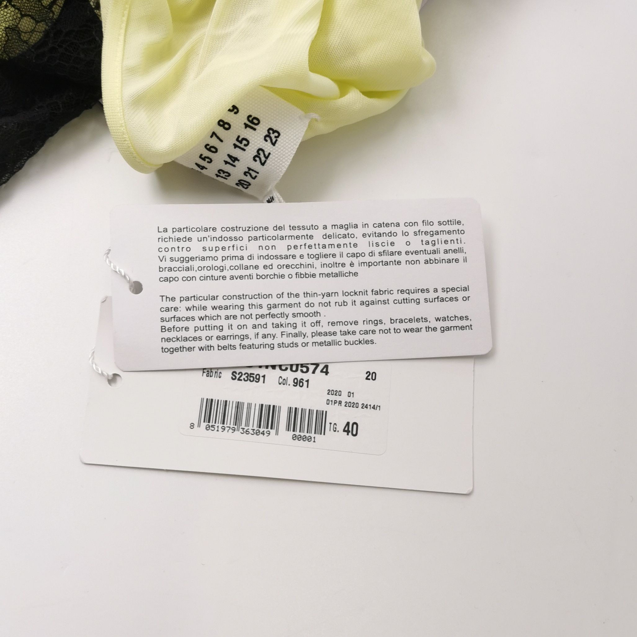Maison Margiela Maison Margiela Colorblock Lace Tank Top Size 40 Size S / US 4 / IT 40 - 4 Thumbnail
