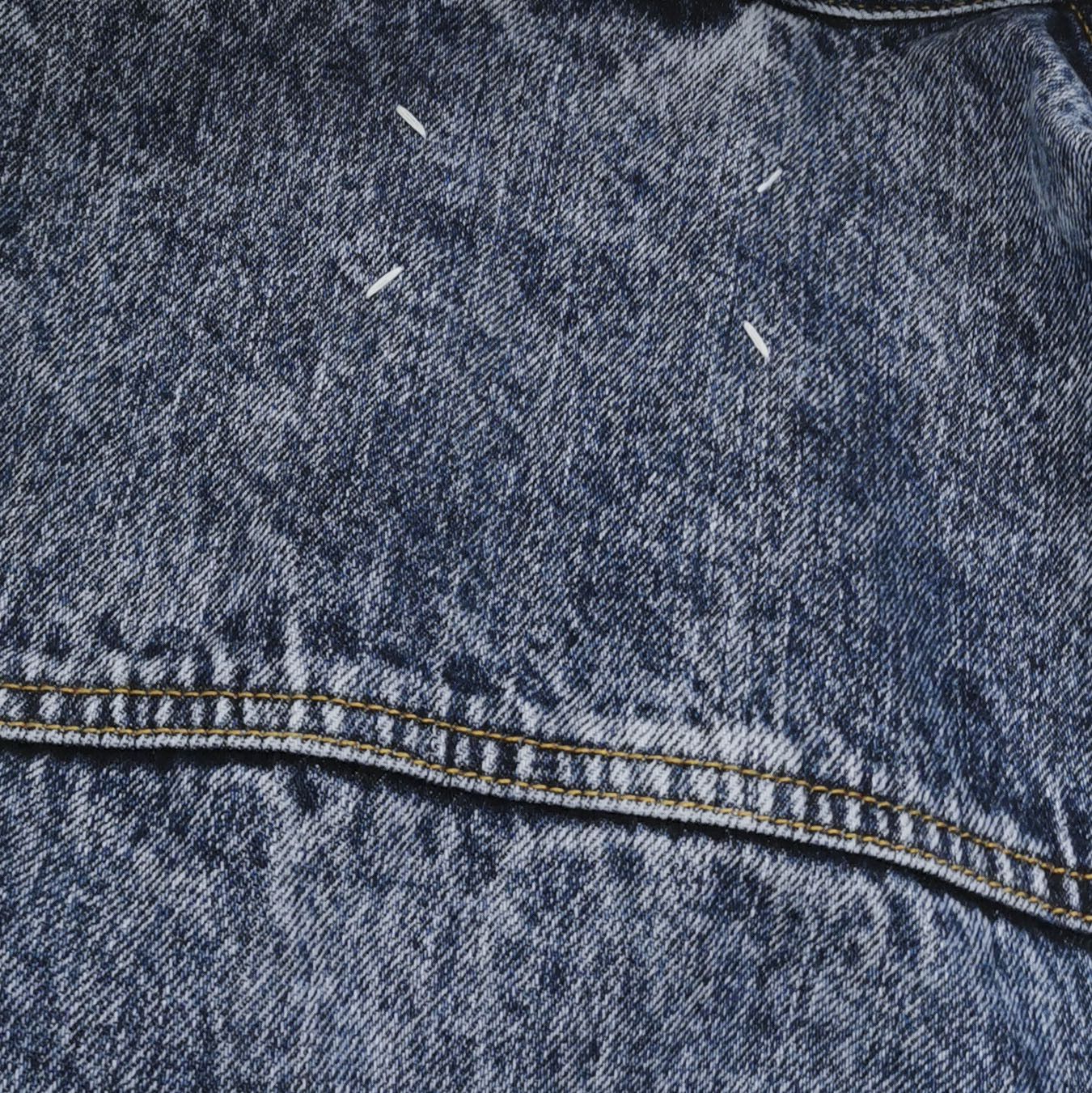Maison Margiela Maison Margiela Cutout Denim Belted Jacket Size 38 Size XS / US 0-2 / IT 36-38 - 3 Thumbnail