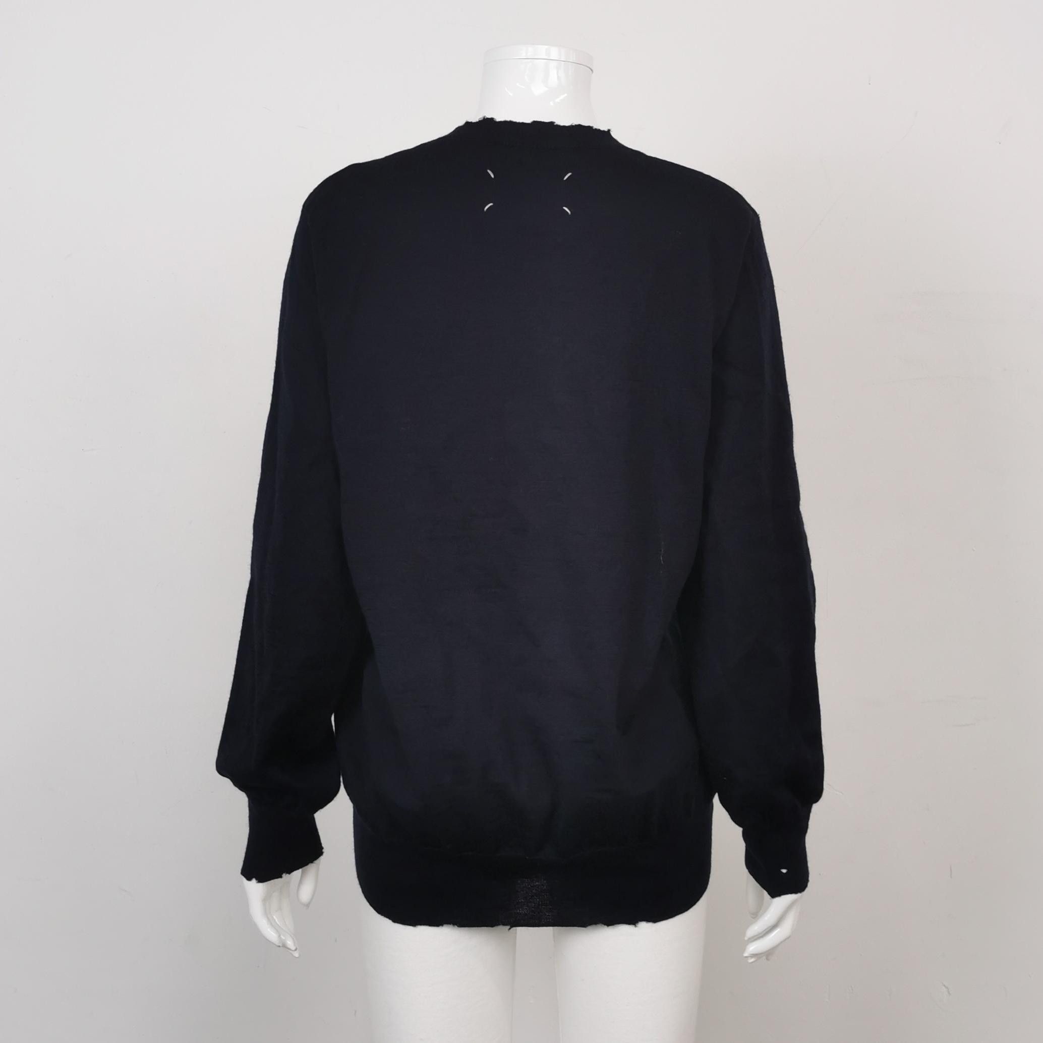 Maison Margiela Maison Margiela Embroidered Cat Cardigan Size M Size M / US 6-8 / IT 42-44 - 2 Thumbnail