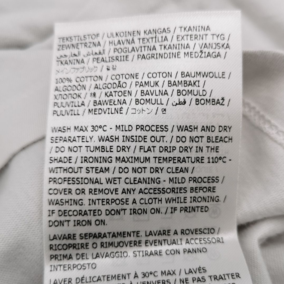 Maison Margiela Maison Margiela Organic Cotton T-Shirt XS Size US XS / EU 42 / 0 - 9 Thumbnail