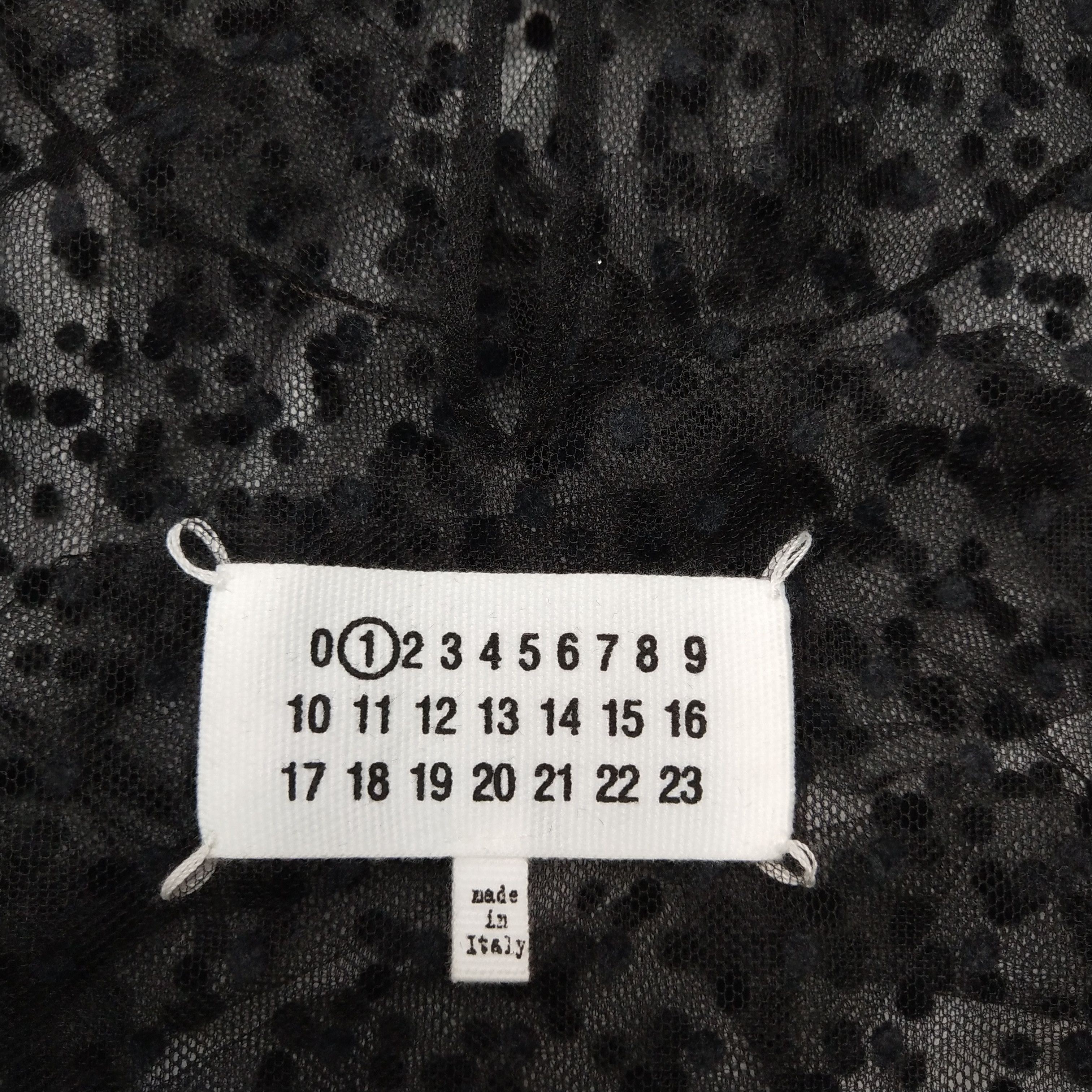 Maison Margiela Maison Margiela Polka Dot Mesh T-Shirt Size S Size S / US 4 / IT 40 - 3 Thumbnail