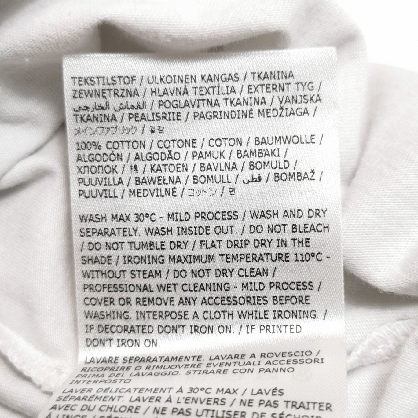 Maison Margiela Maison Margiela Organic Cotton T-Shirt Size XXS Size US XXS / EU 40 - 7 Thumbnail