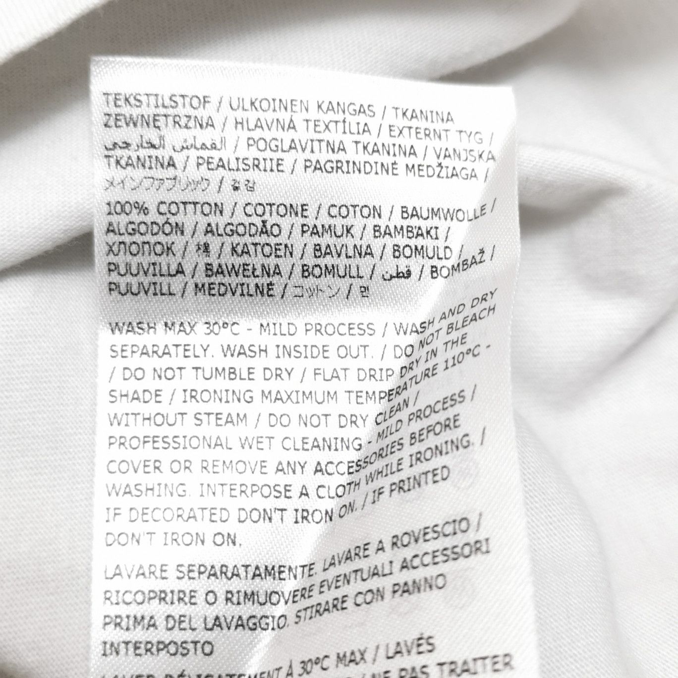 Maison Margiela Maison Margiela Organic Cotton T-Shirt Size S Size US S / EU 44-46 / 1 - 7 Thumbnail