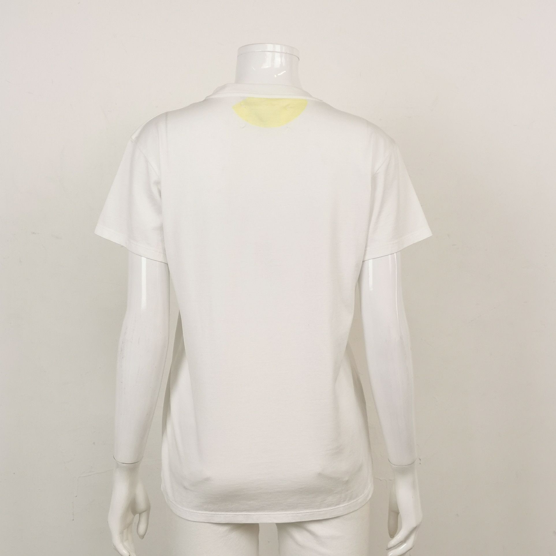 Maison Margiela Maison Margiela Yellow Graphic T-Shirt XS Size XS / US 0-2 / IT 36-38 - 2 Thumbnail