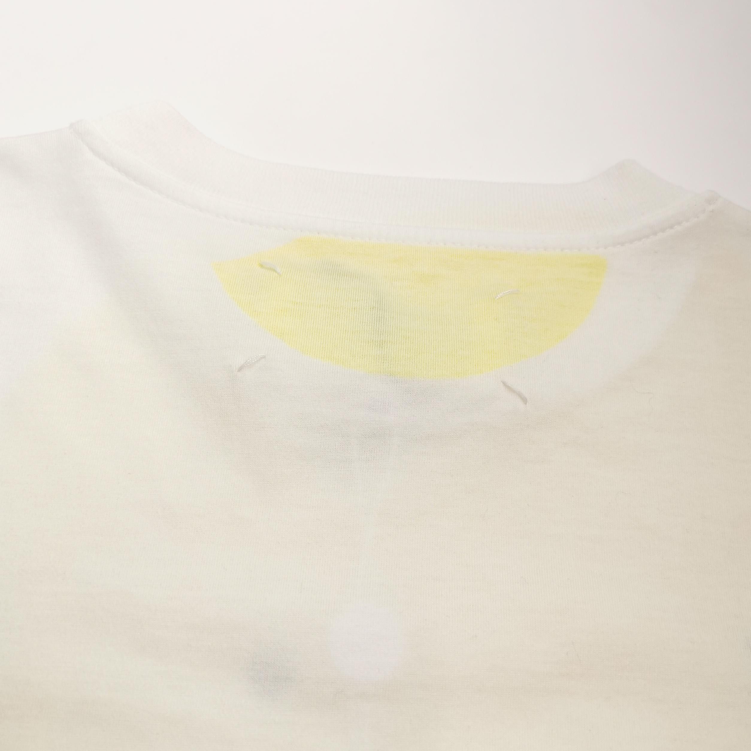 Maison Margiela Maison Margiela Yellow Graphic T-Shirt XS Size XS / US 0-2 / IT 36-38 - 3 Thumbnail