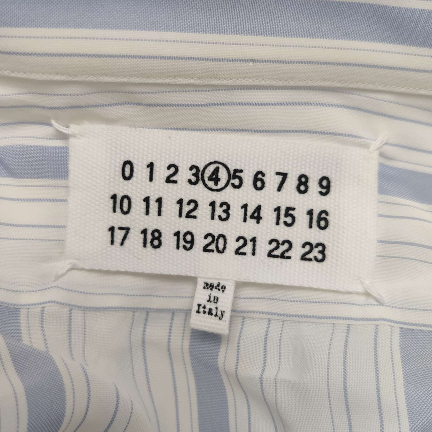 Maison Margiela Maison Margiela Striped Button Up Shirt Size 38 Size S / US 4 / IT 40 - 4 Thumbnail