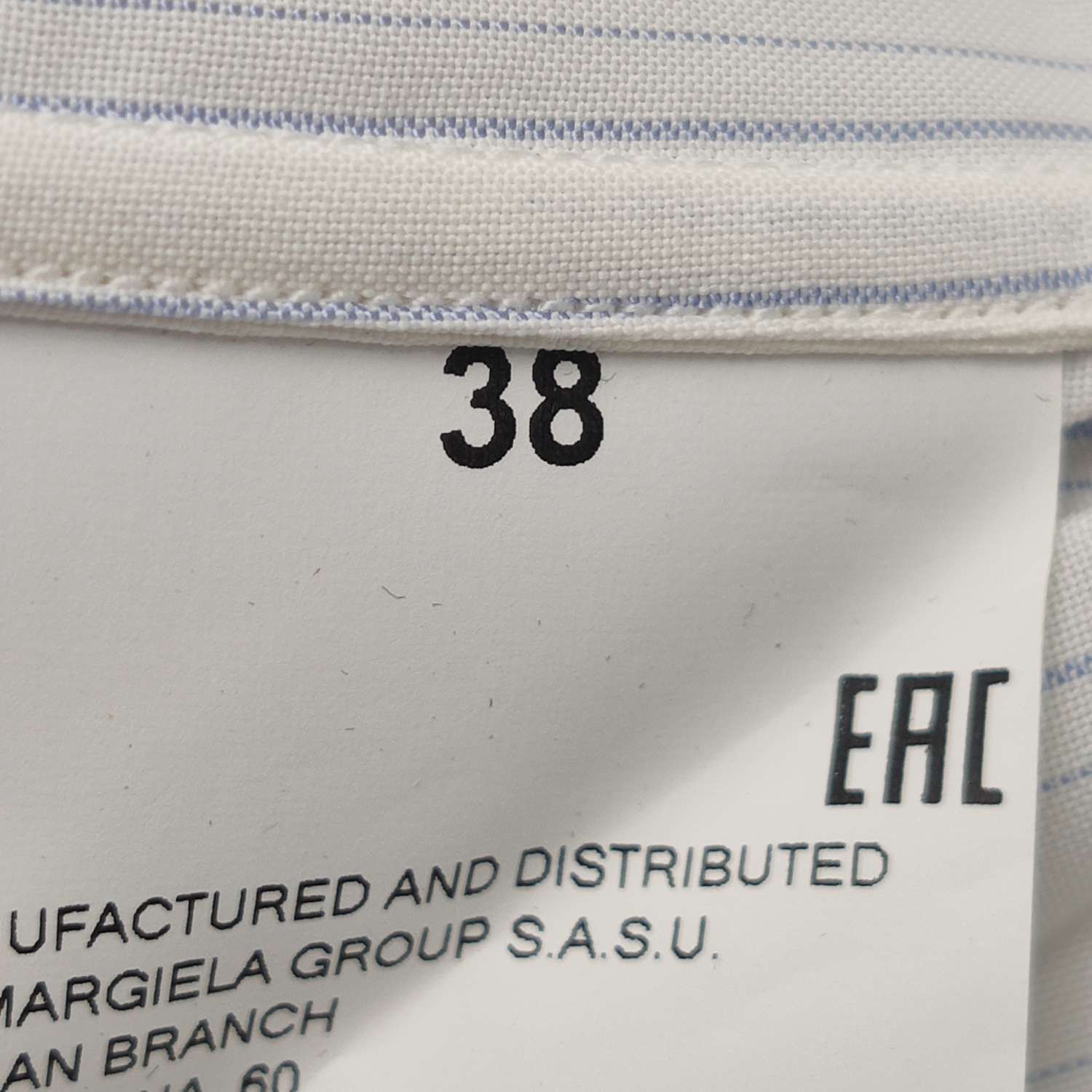 Maison Margiela Maison Margiela Striped Button Up Shirt Size 38 Size S / US 4 / IT 40 - 5 Thumbnail