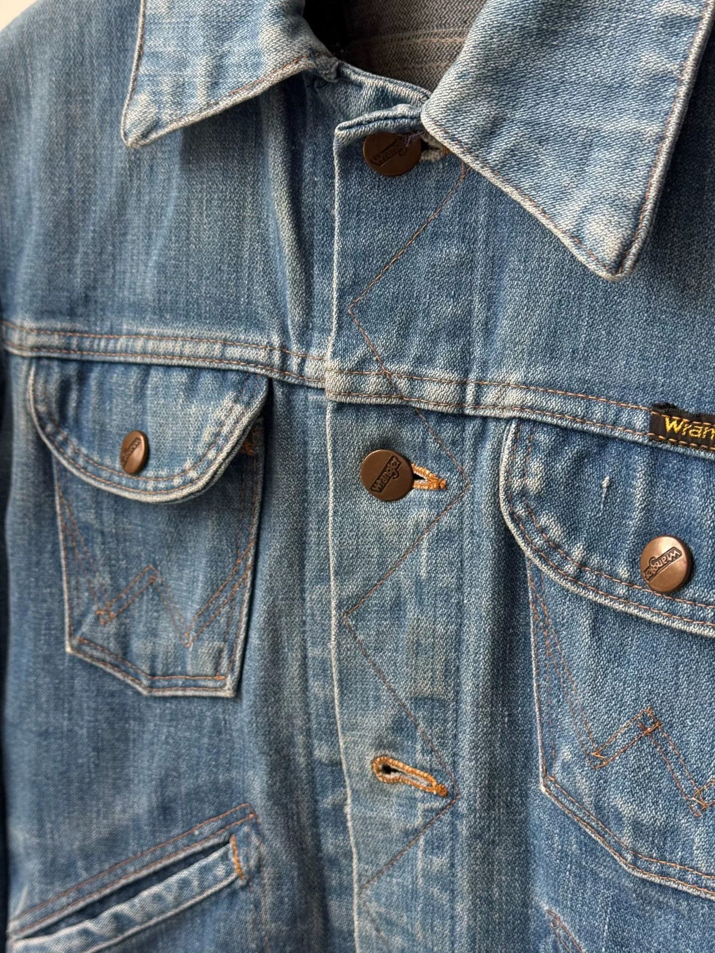 Vintage Vintage Wrangler 90s Denim Jacket Size US M / EU 48-50 / 2 - 5 Thumbnail