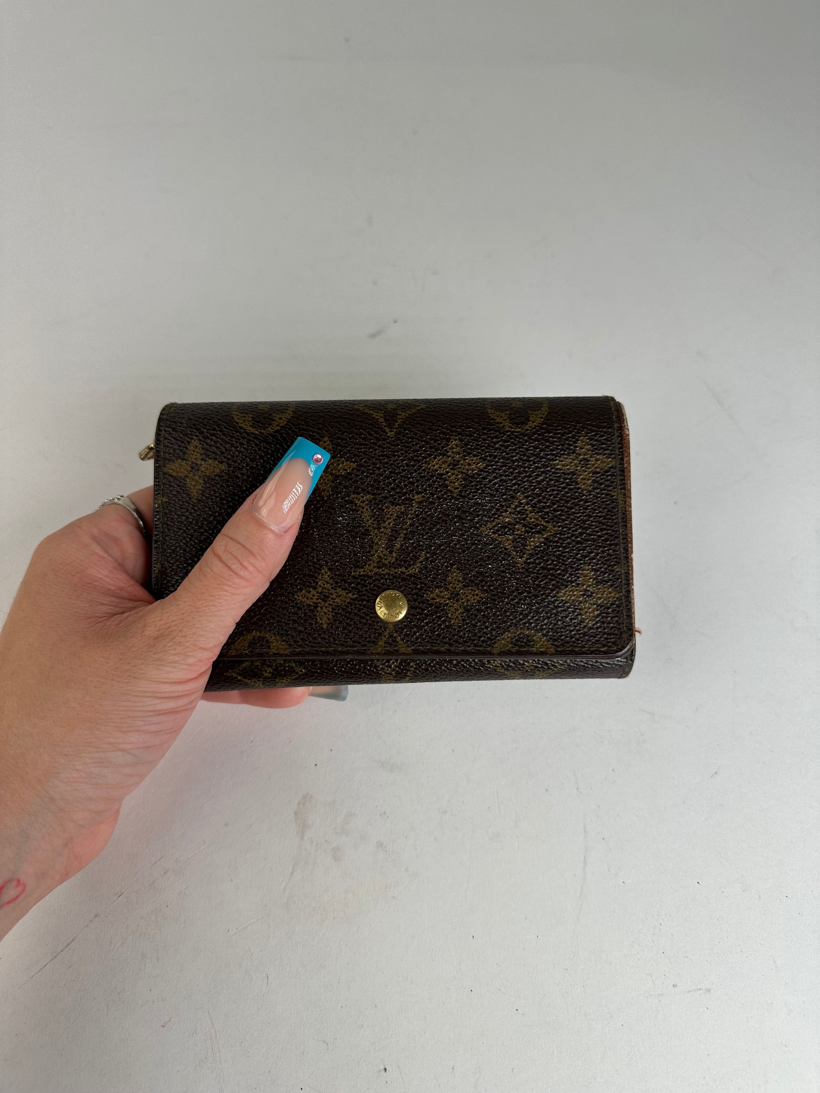 Louis Vuitton Monogram Canvas Wallet Brown Size ONE SIZE - 6 Thumbnail