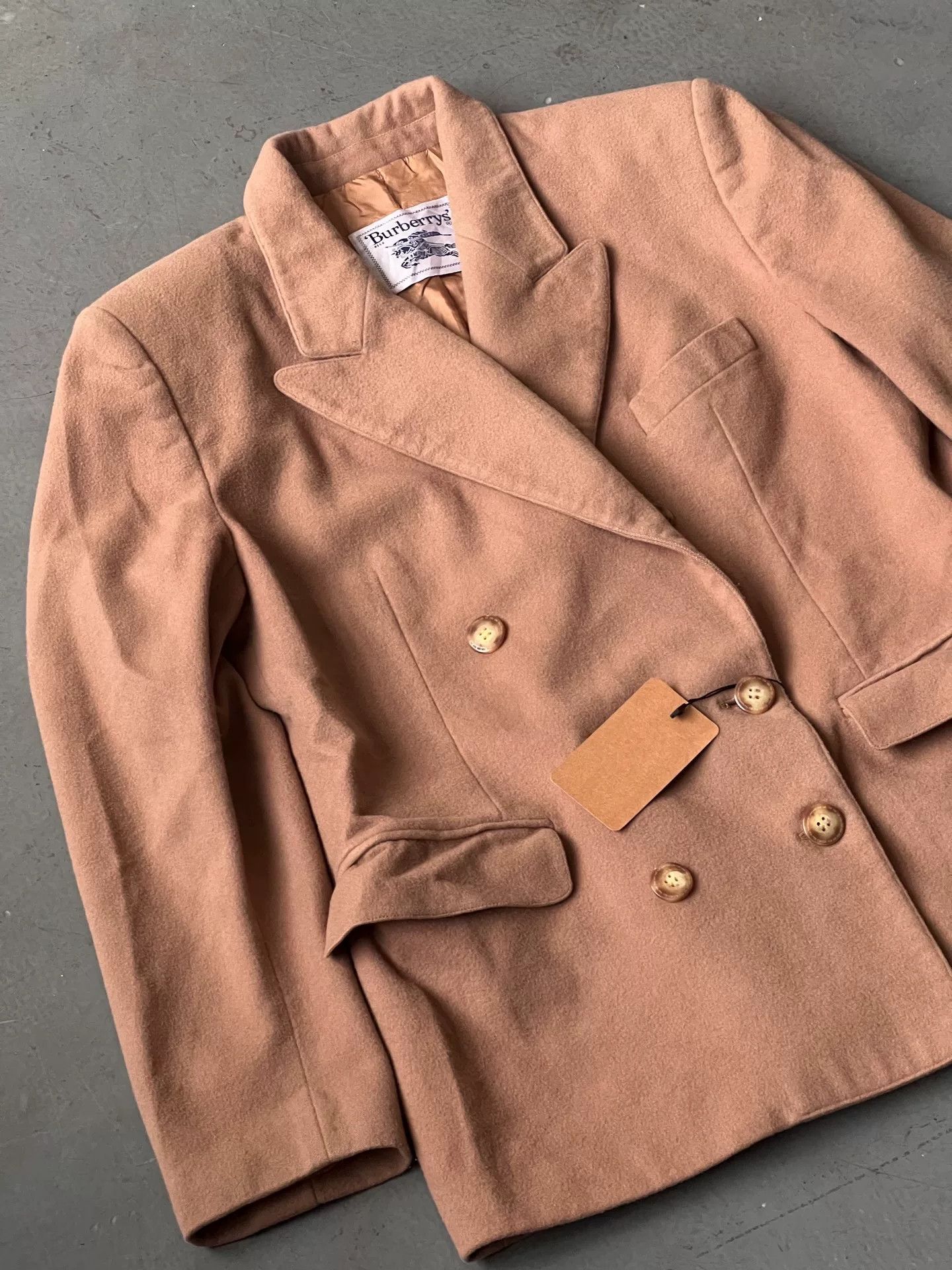 Vintage Vintage Burberry Wool-Cashmere Jacket Size US M / EU 48-50 / 2 - 3 Thumbnail