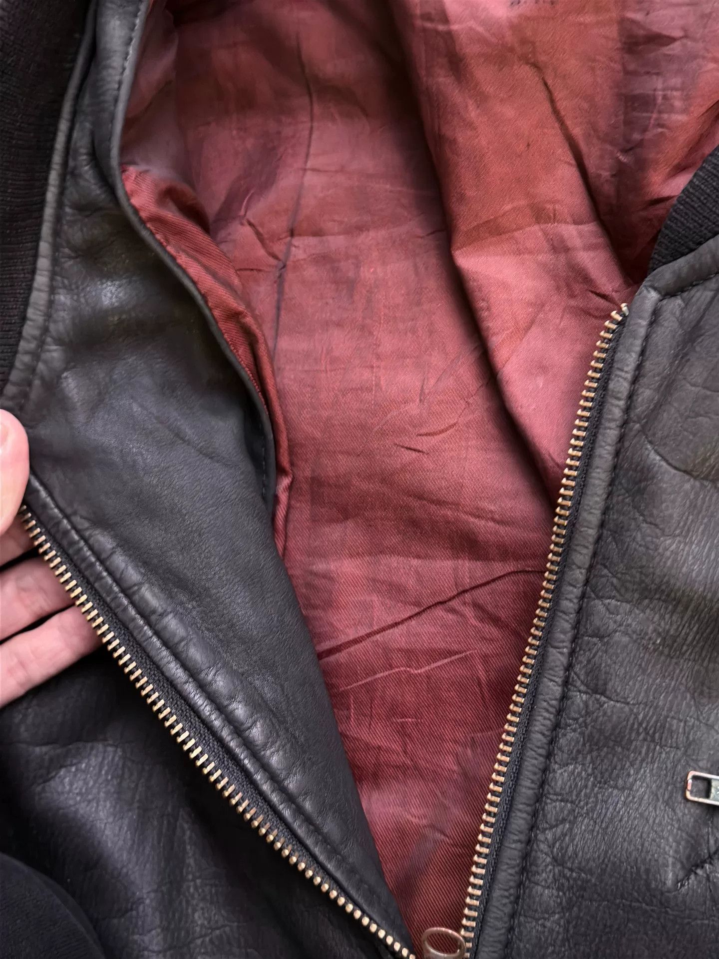 Vintage Vintage 90s 3-Pocket Leather Jacket Size US M / EU 48-50 / 2 - 7 Thumbnail
